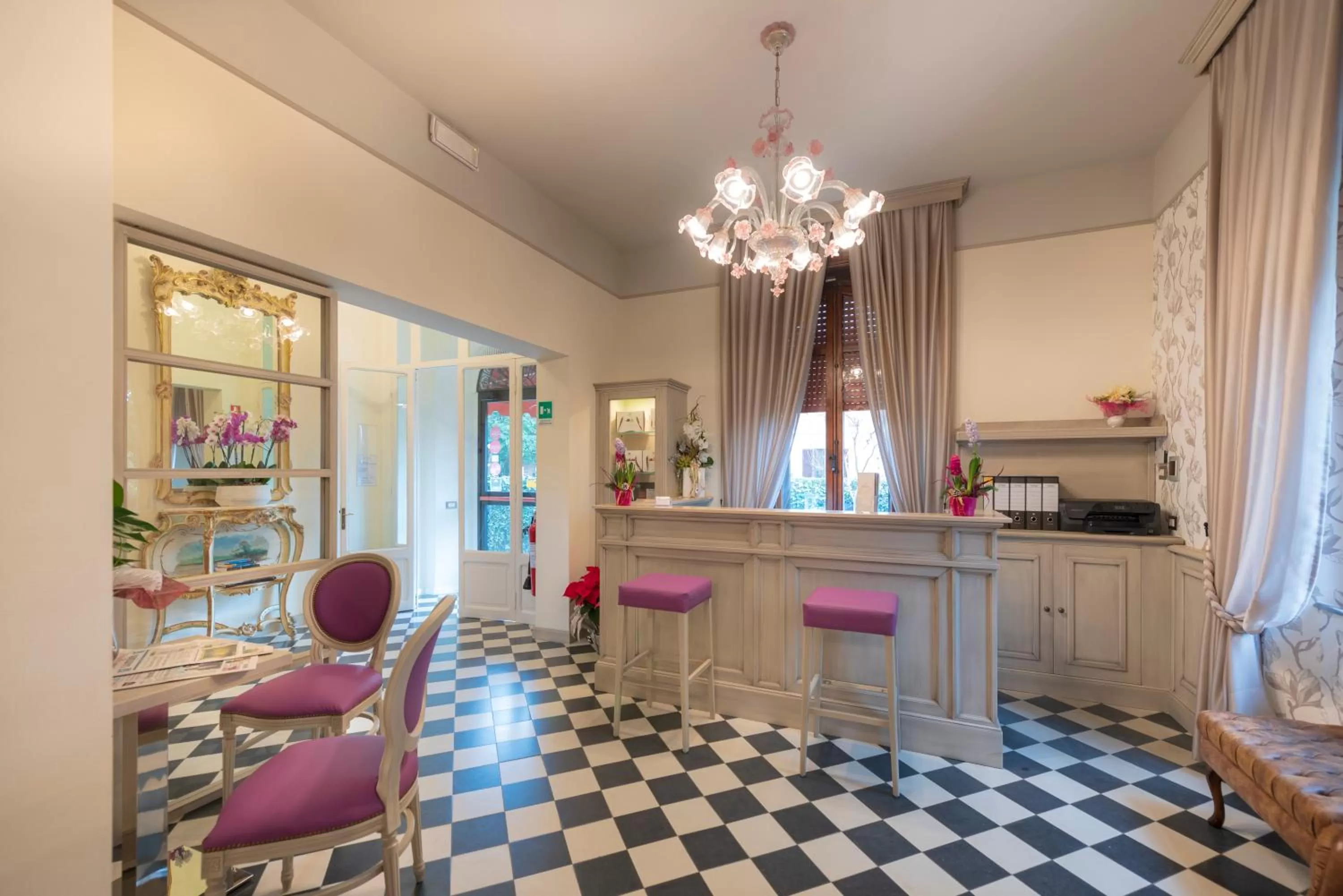 Lobby or reception in Villa Elda Boutique Hotel