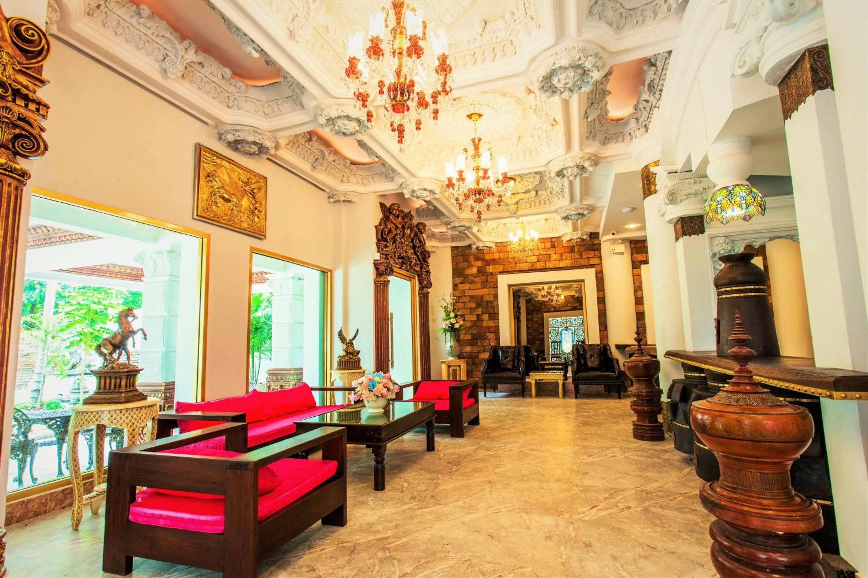 Lobby or reception in Pingdoi Hualin Boutique Hotel