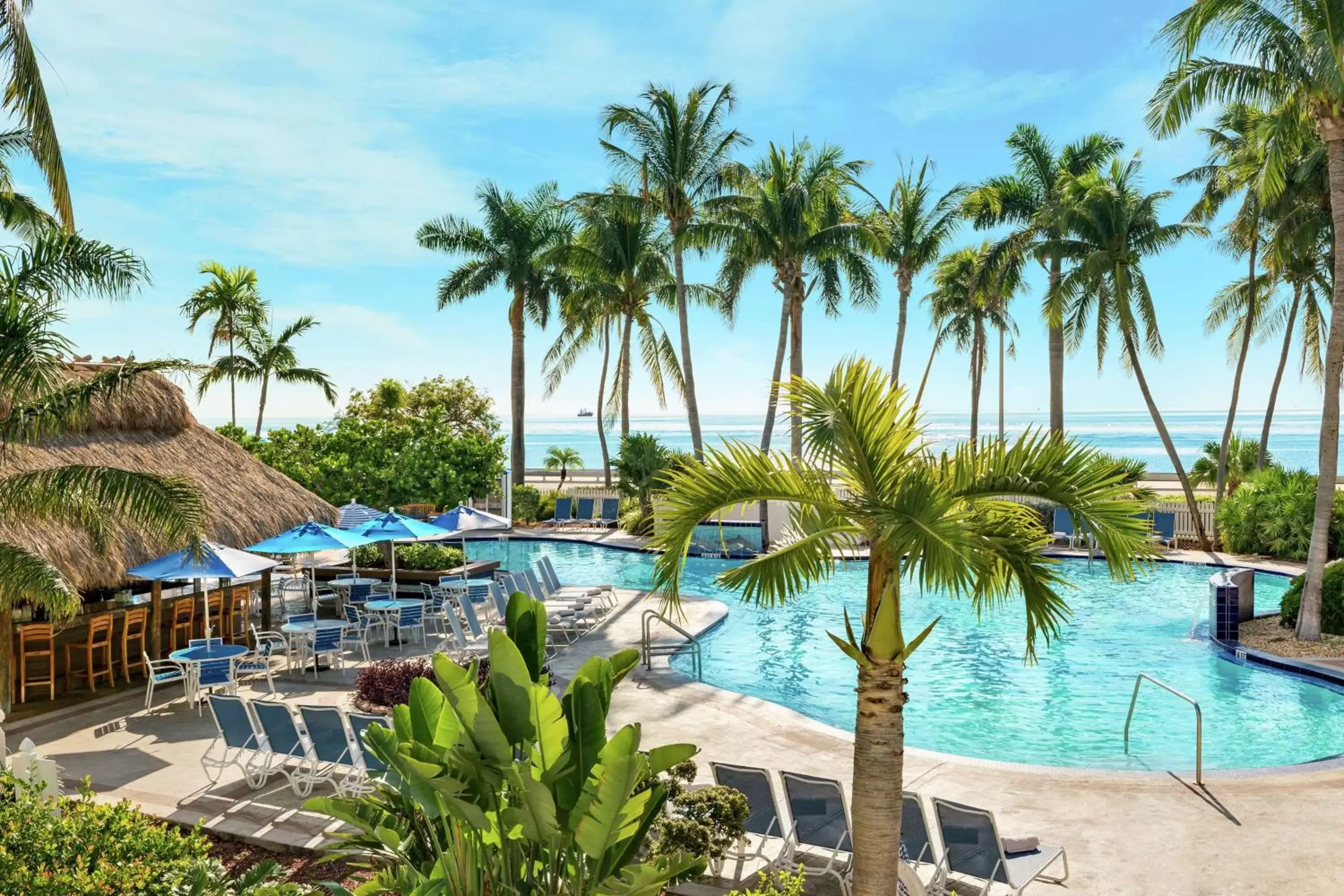 Pool view, Swimming Pool in Hampton Inn Key West FL