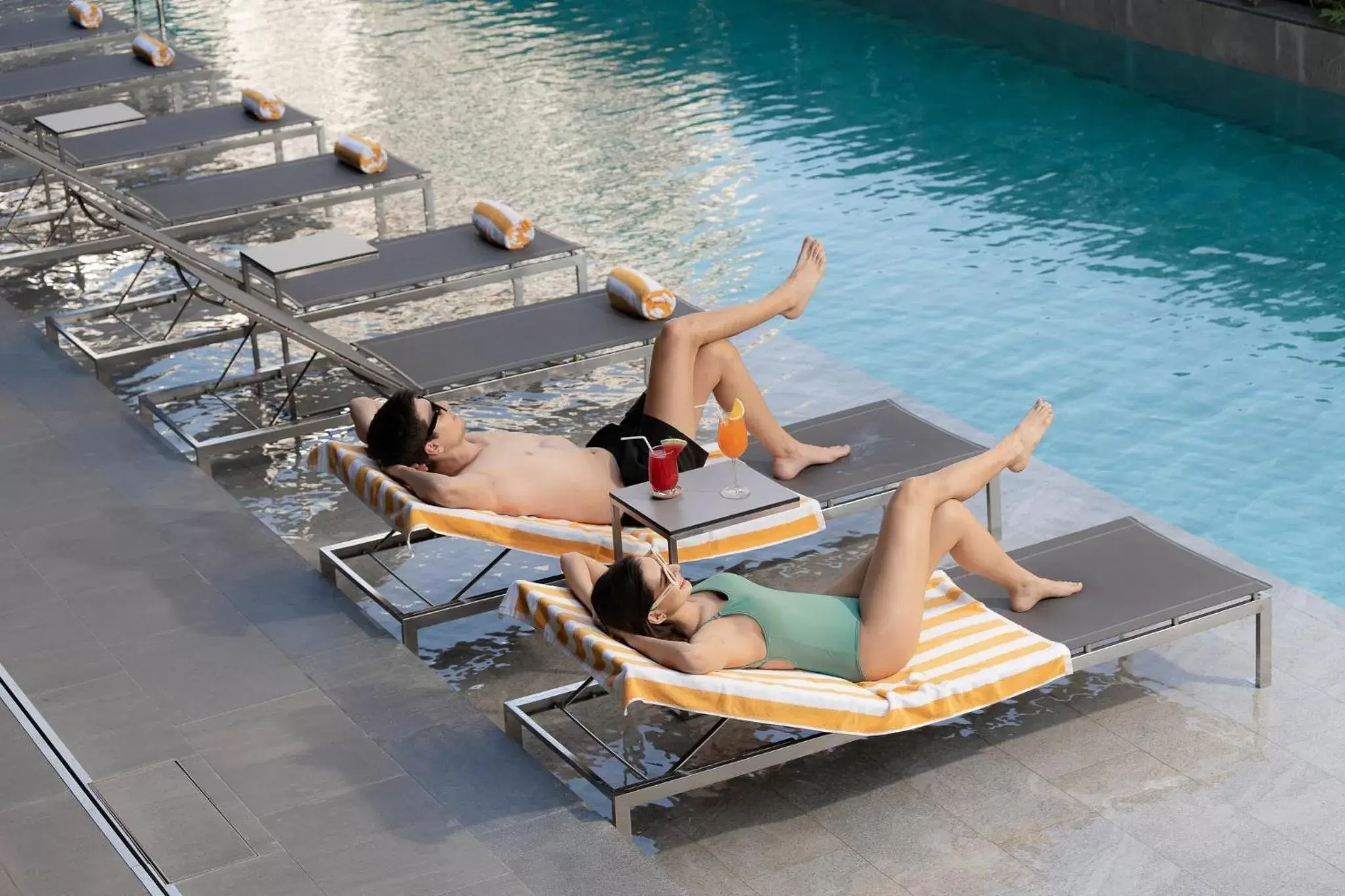 Swimming pool in Staybridge Suites Bangkok Sukhumvit, an IHG Hotel