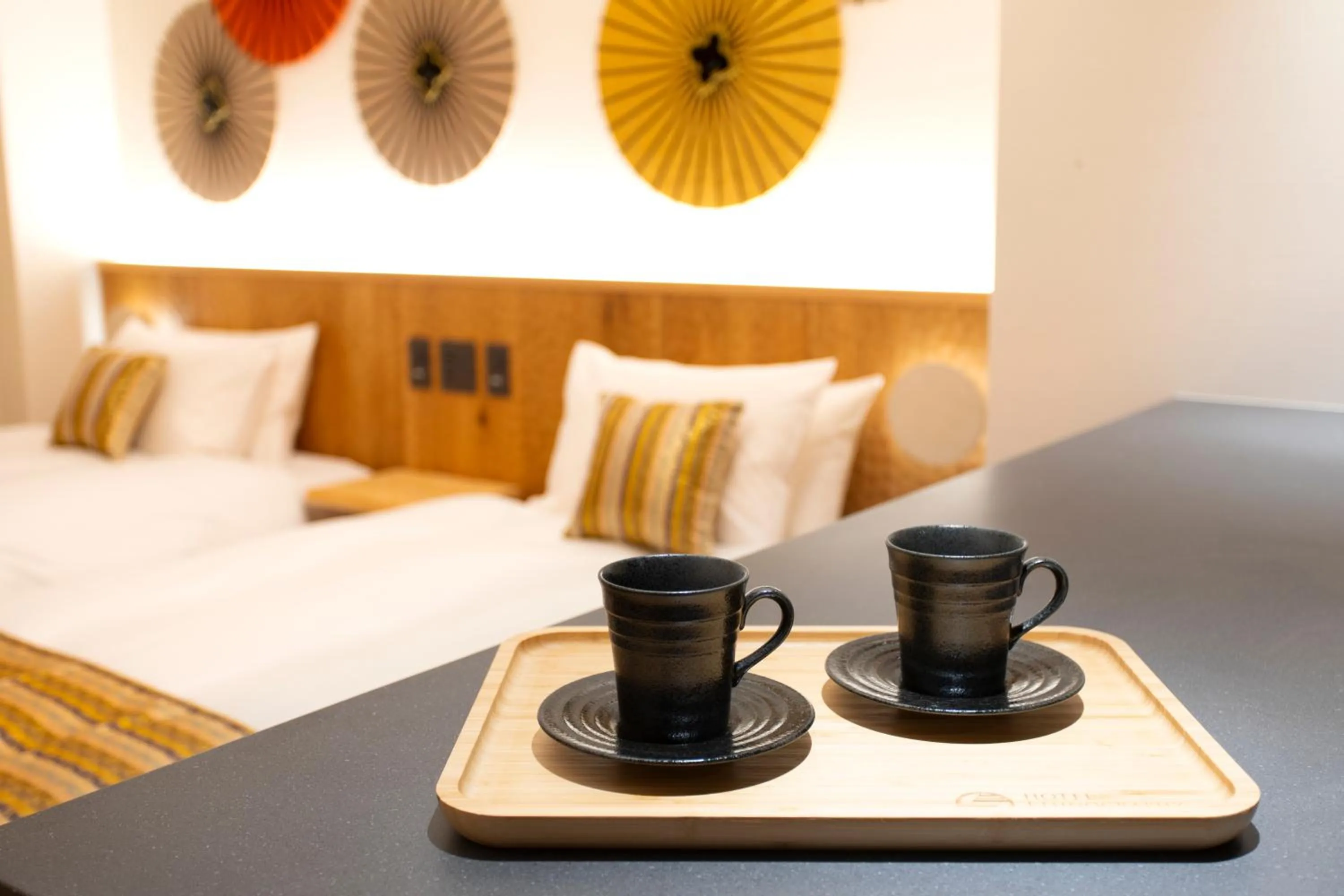 Coffee/tea facilities, Bed in Hotel Kanazawa Zoushi