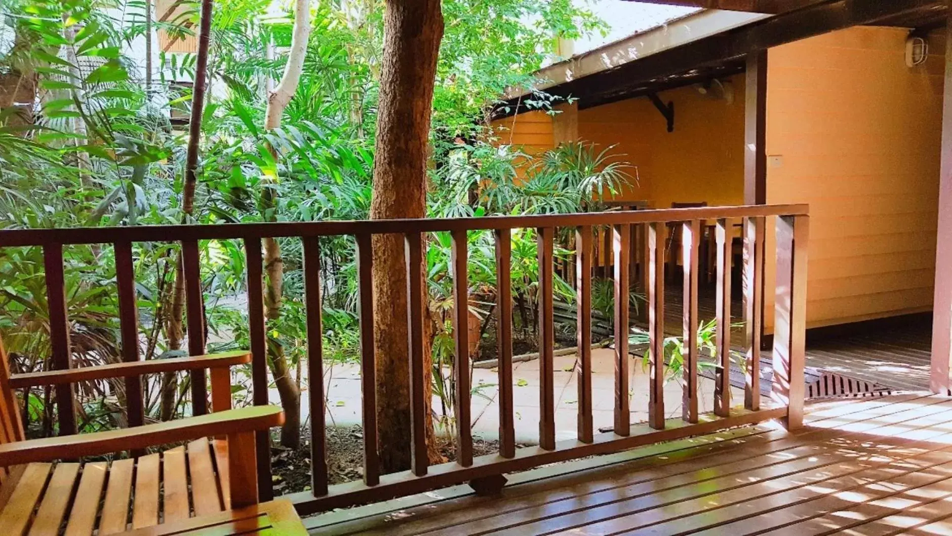 Balcony/Terrace in Birds and Bees Resort