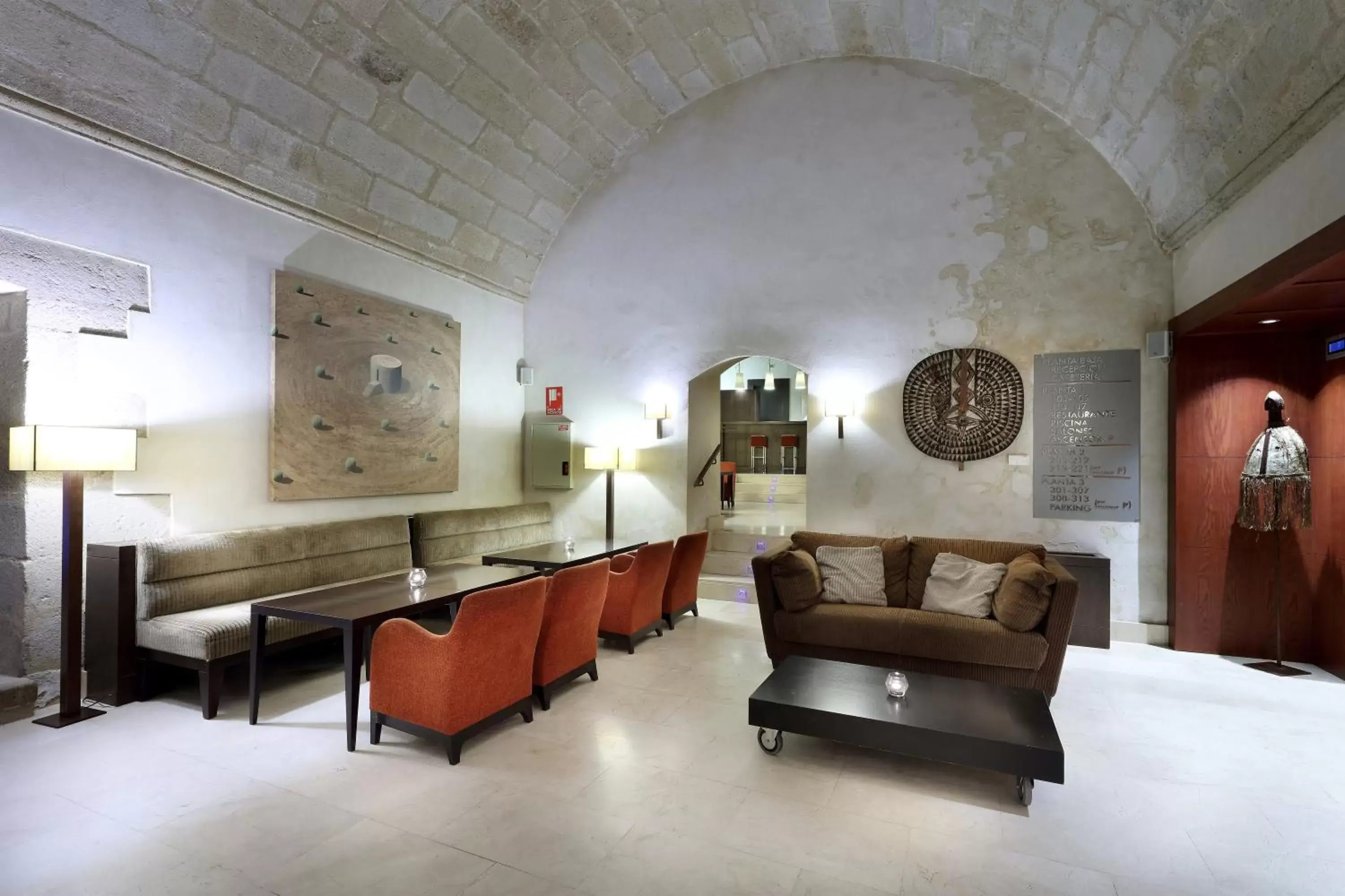 Living room in Eurostars Palacio de Santa Marta Living room in Eurostars Palacio de Santa Marta