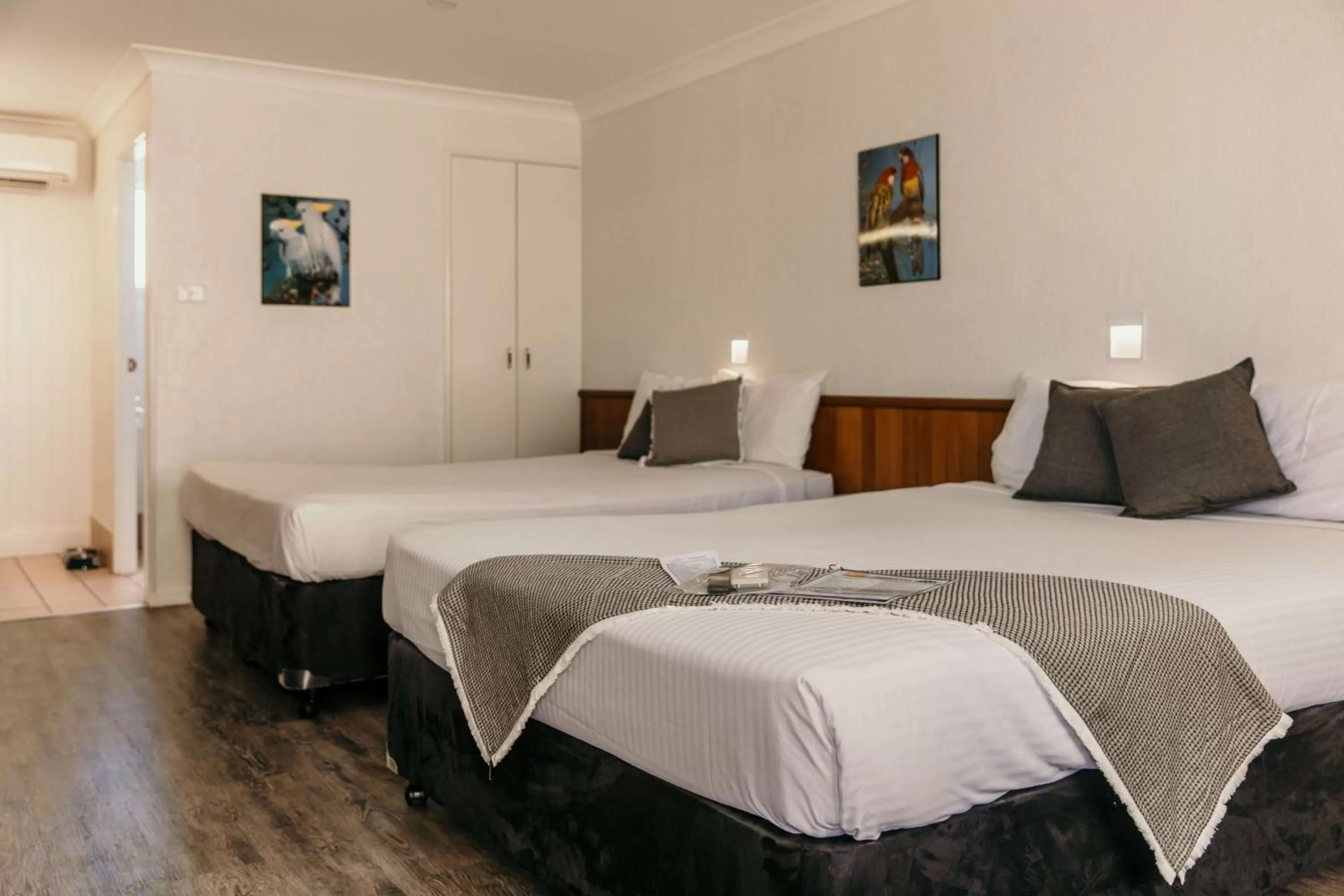 Bed in Outback Motel Mt Isa