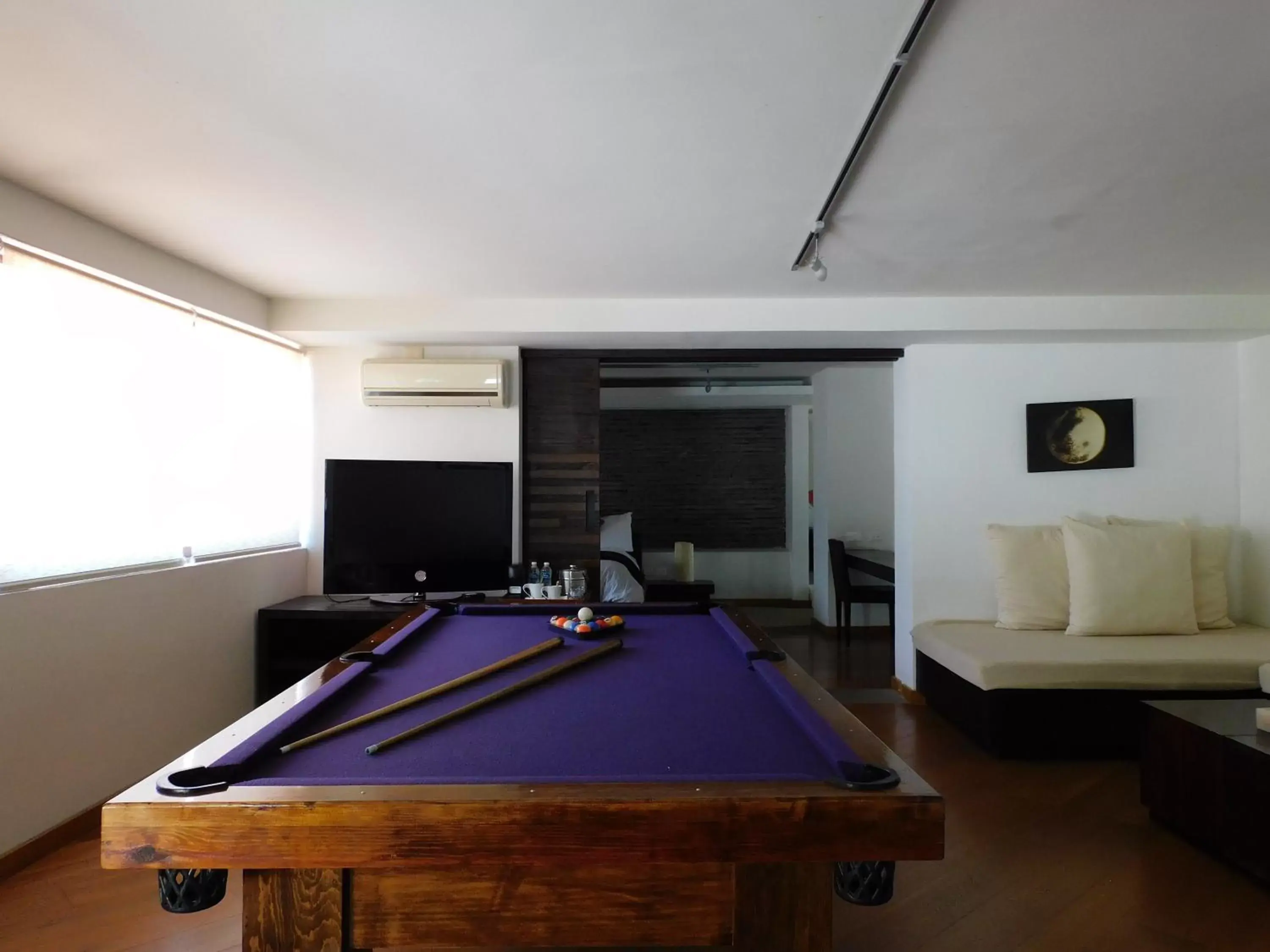 Living room, Billiards in Hotel & Spa Luna Canela Boutique