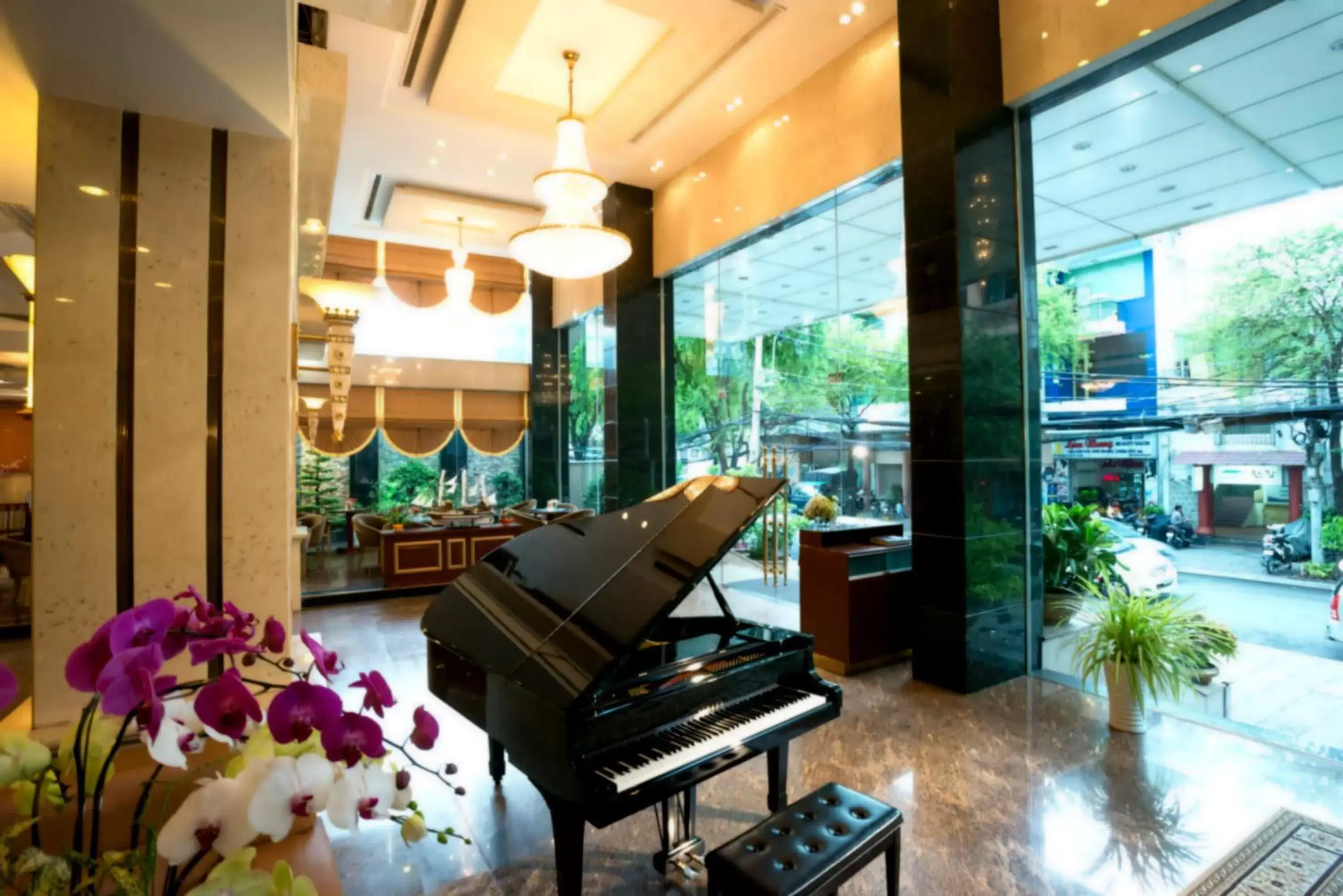 Lobby or reception in Northern Saigon Hotel