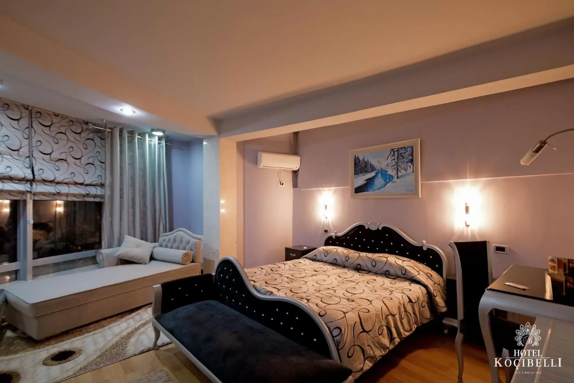 Living room, Bed in Hotel Kocibelli POOL & SPA