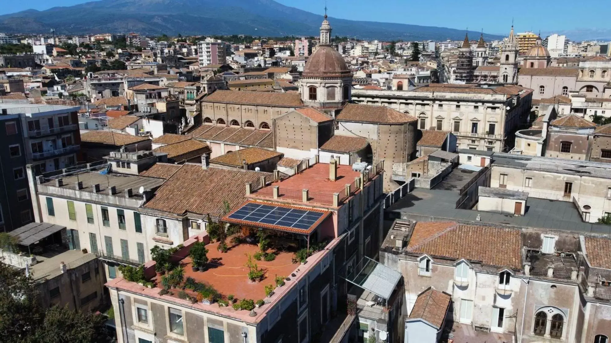 Balcony/Terrace, Bird's-eye View in A casa di Tommy B&B