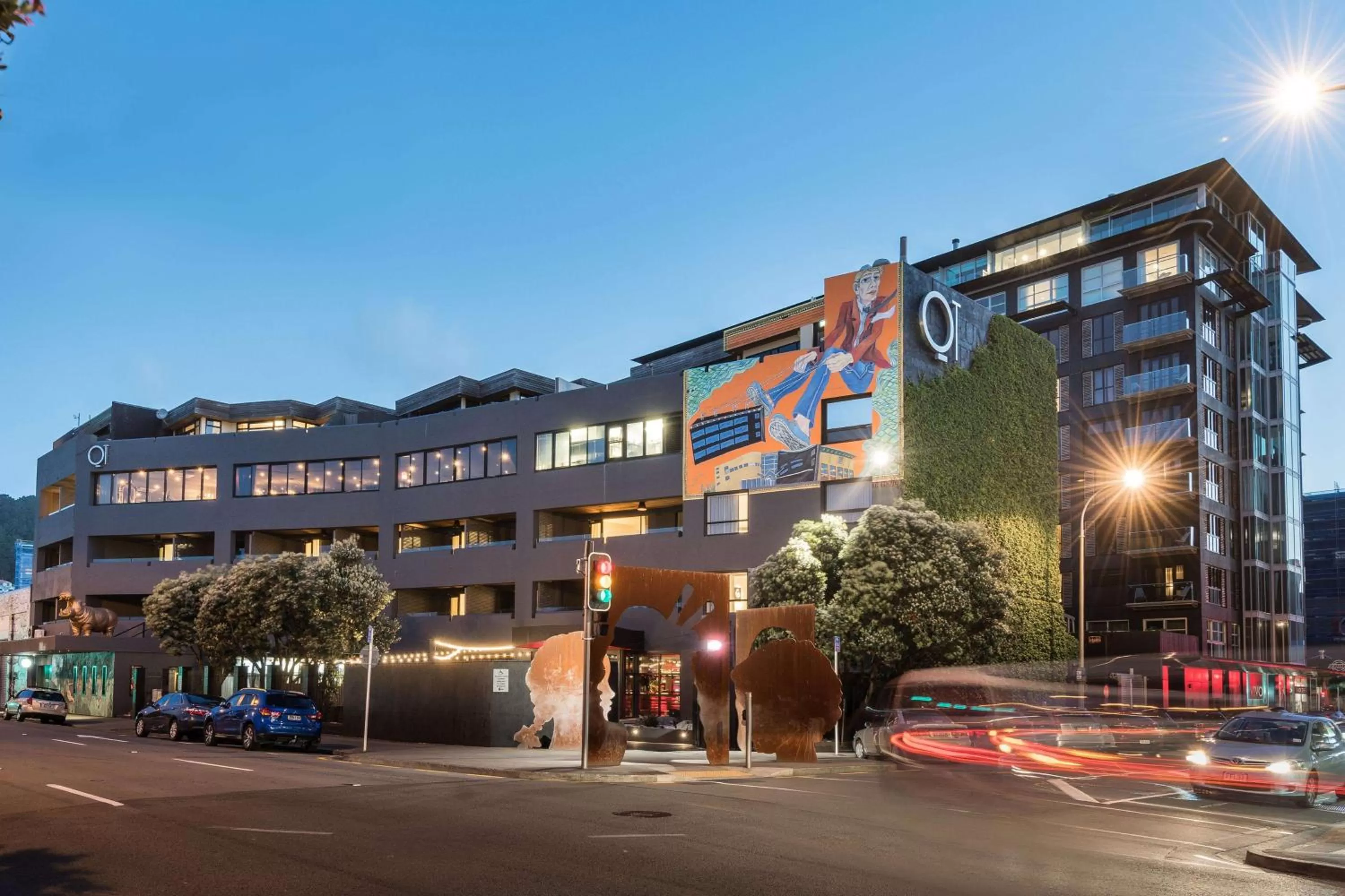 Property building in QT Wellington