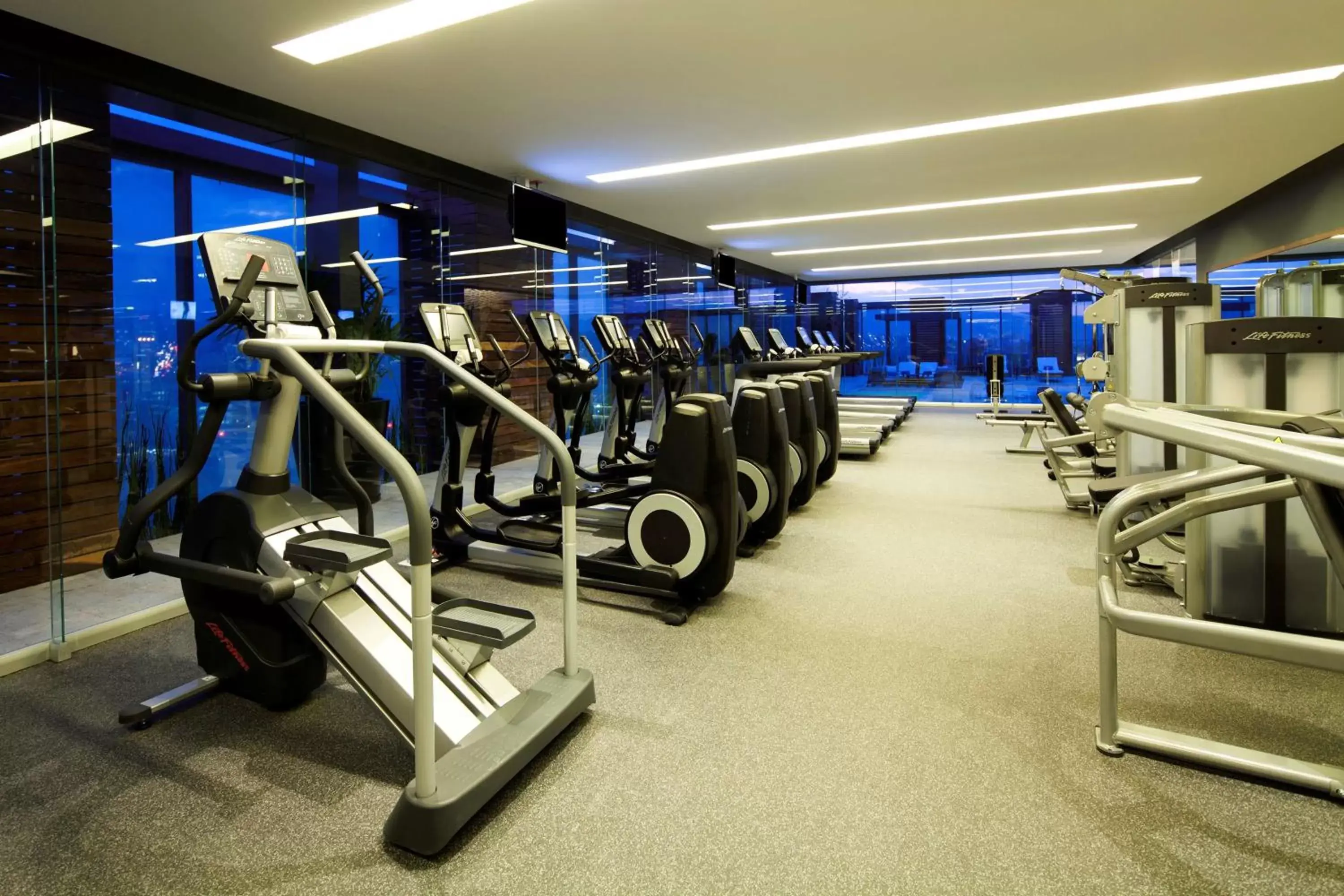 Fitness centre/facilities, Fitness Center/Facilities in Hilton Mexico City Santa Fe