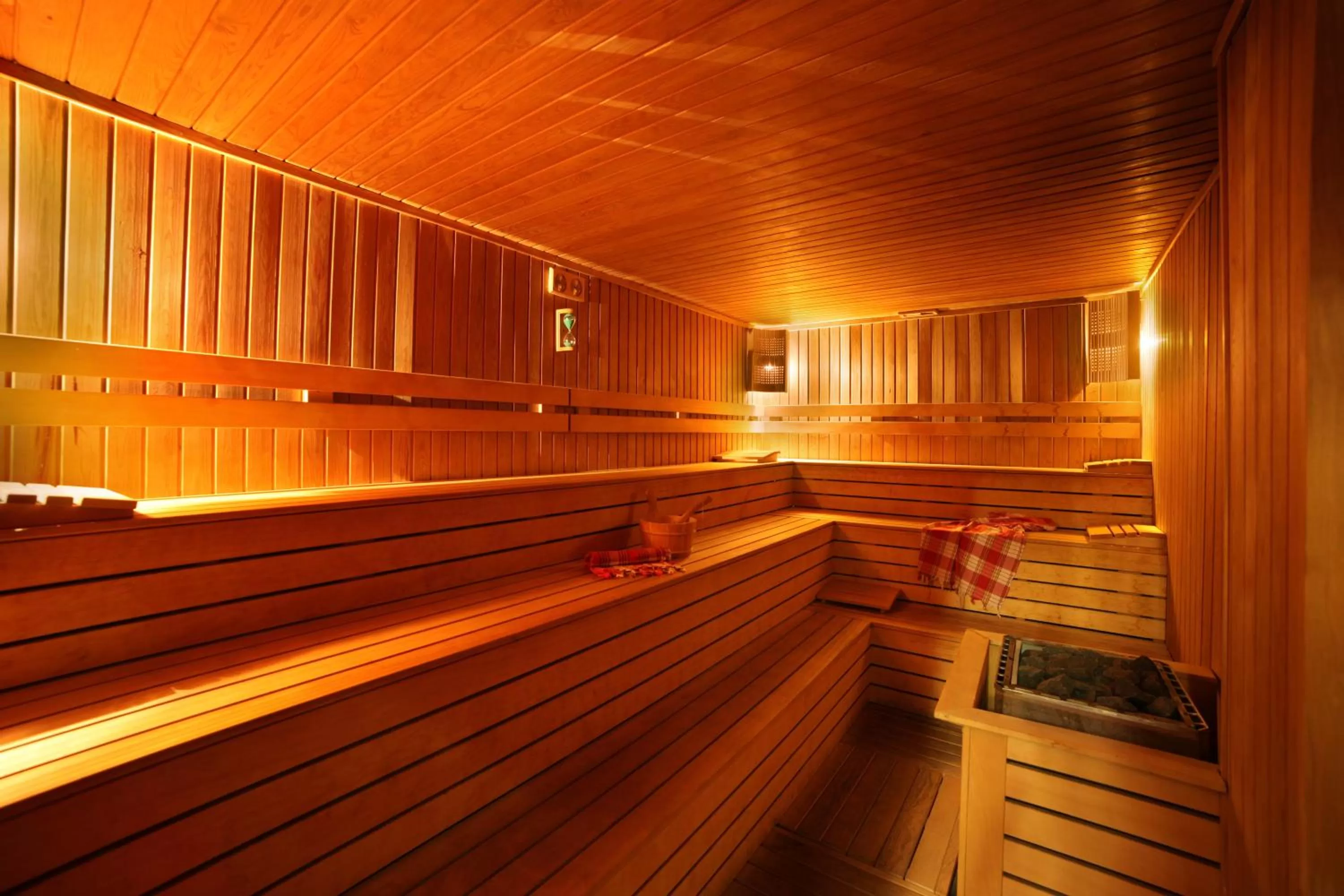 Sauna in Skalion Hotel