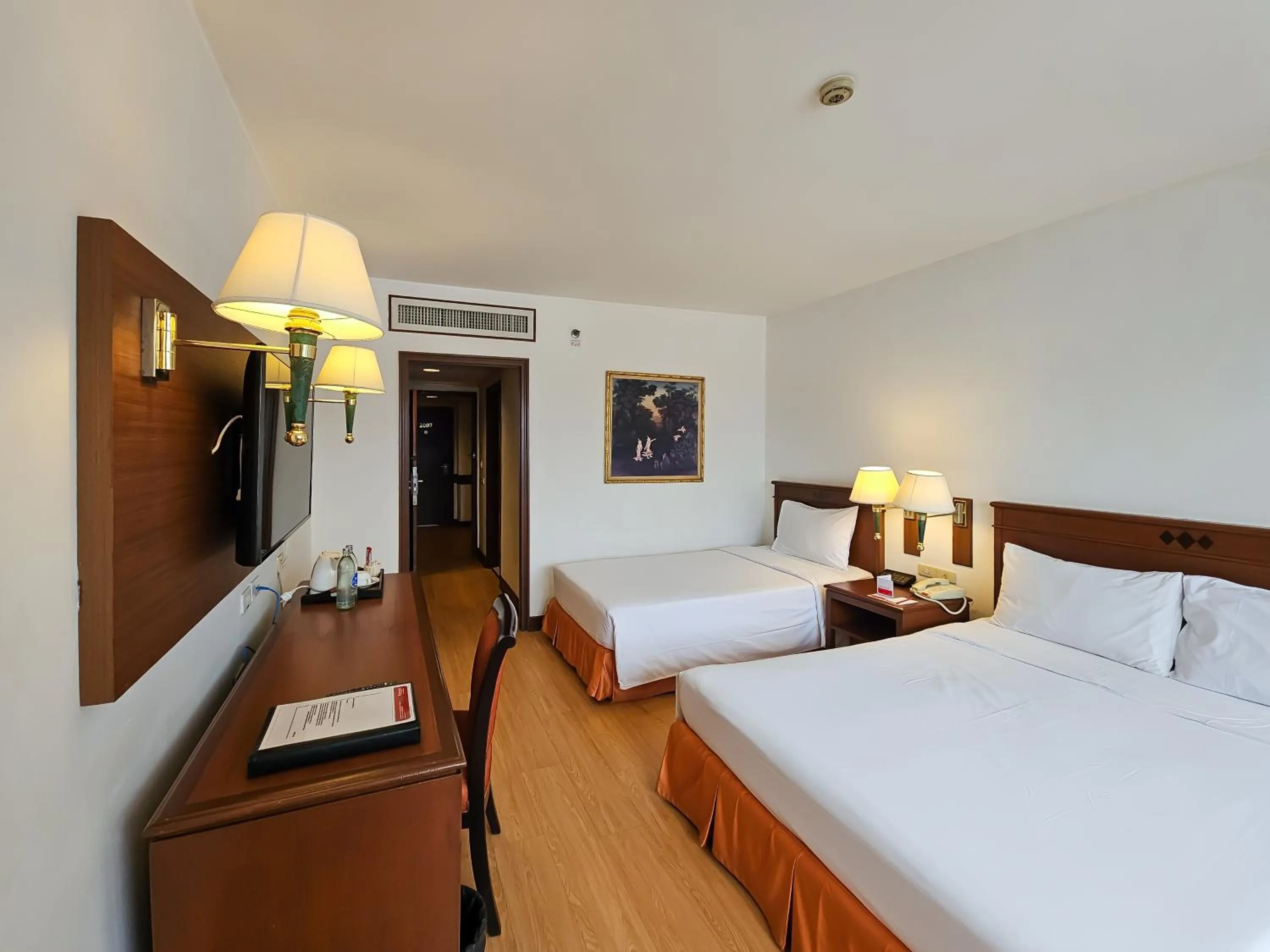 Bed in Ramada by Wyndham D MA Bangkok