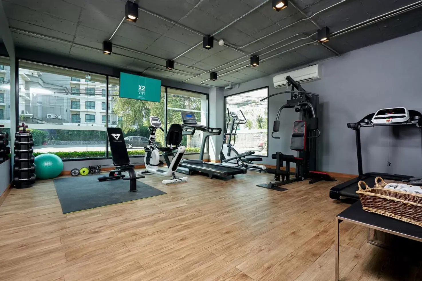 Fitness centre/facilities, Fitness Center/Facilities in Cross Vibe Chiang Mai Decem Nimman Hotel - formerly X2 Vibe Chiang Mai Decem - SHA Extra Plus