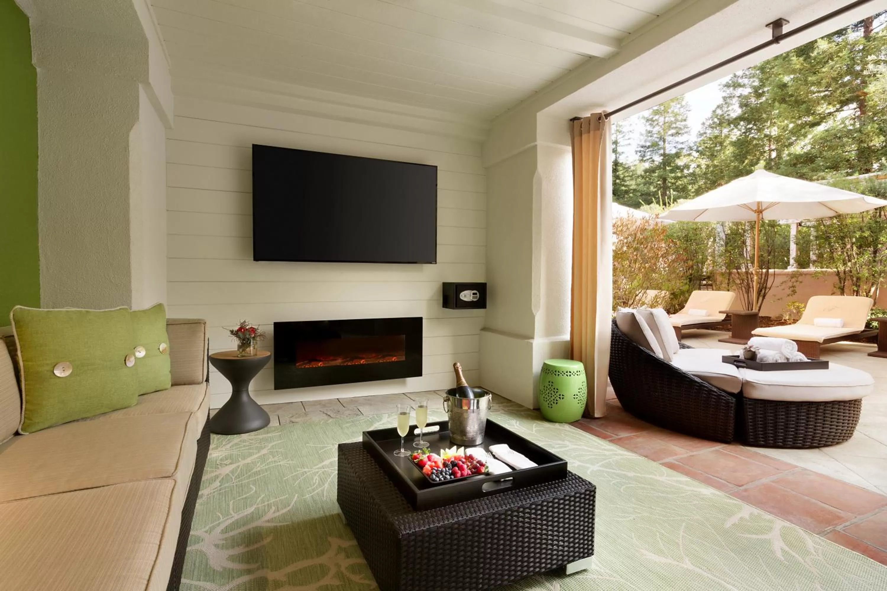 Patio in Fairmont Sonoma Mission Inn & Spa