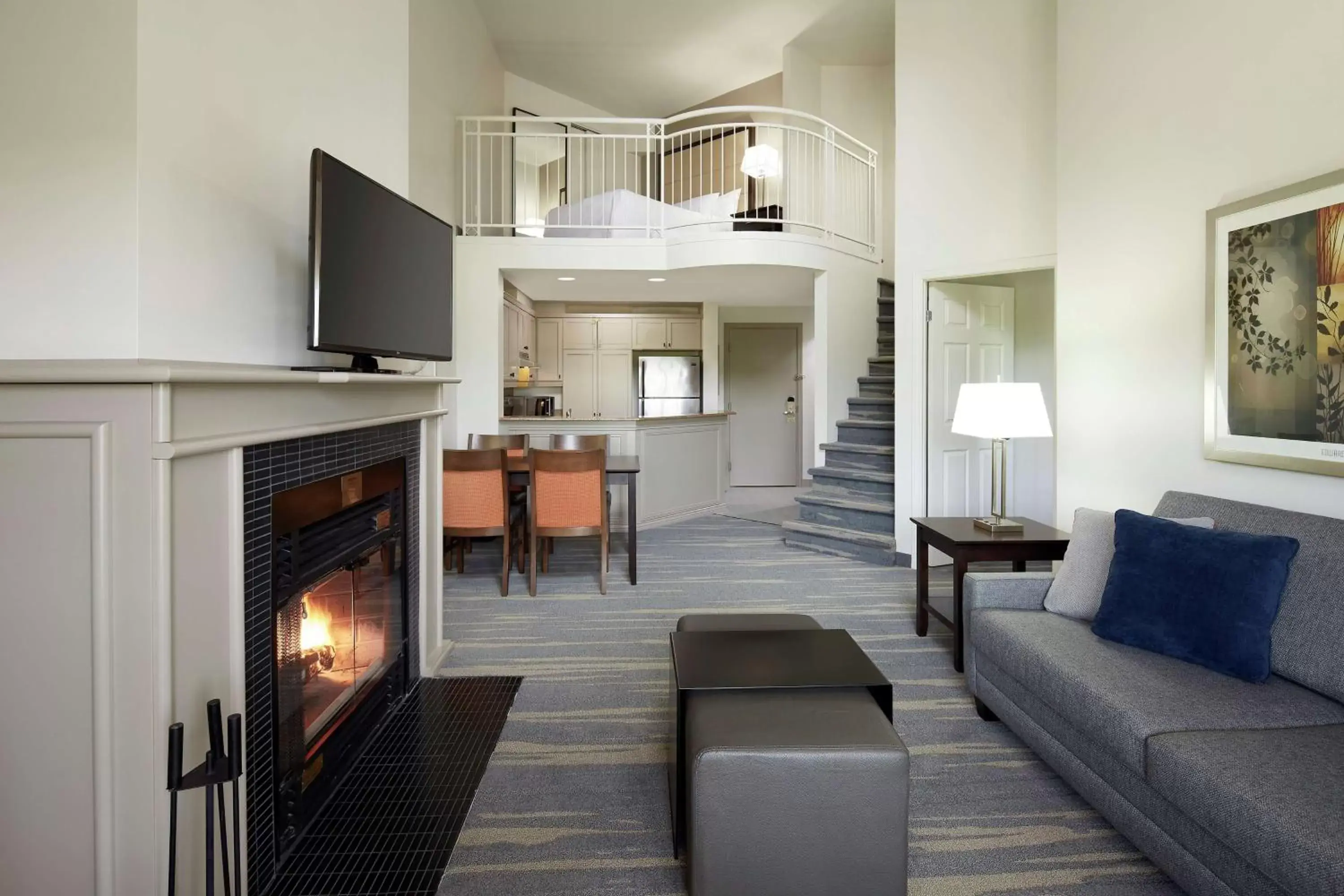 Bedroom, Seating Area in Homewood Suites by Hilton Mont-Tremblant Resort