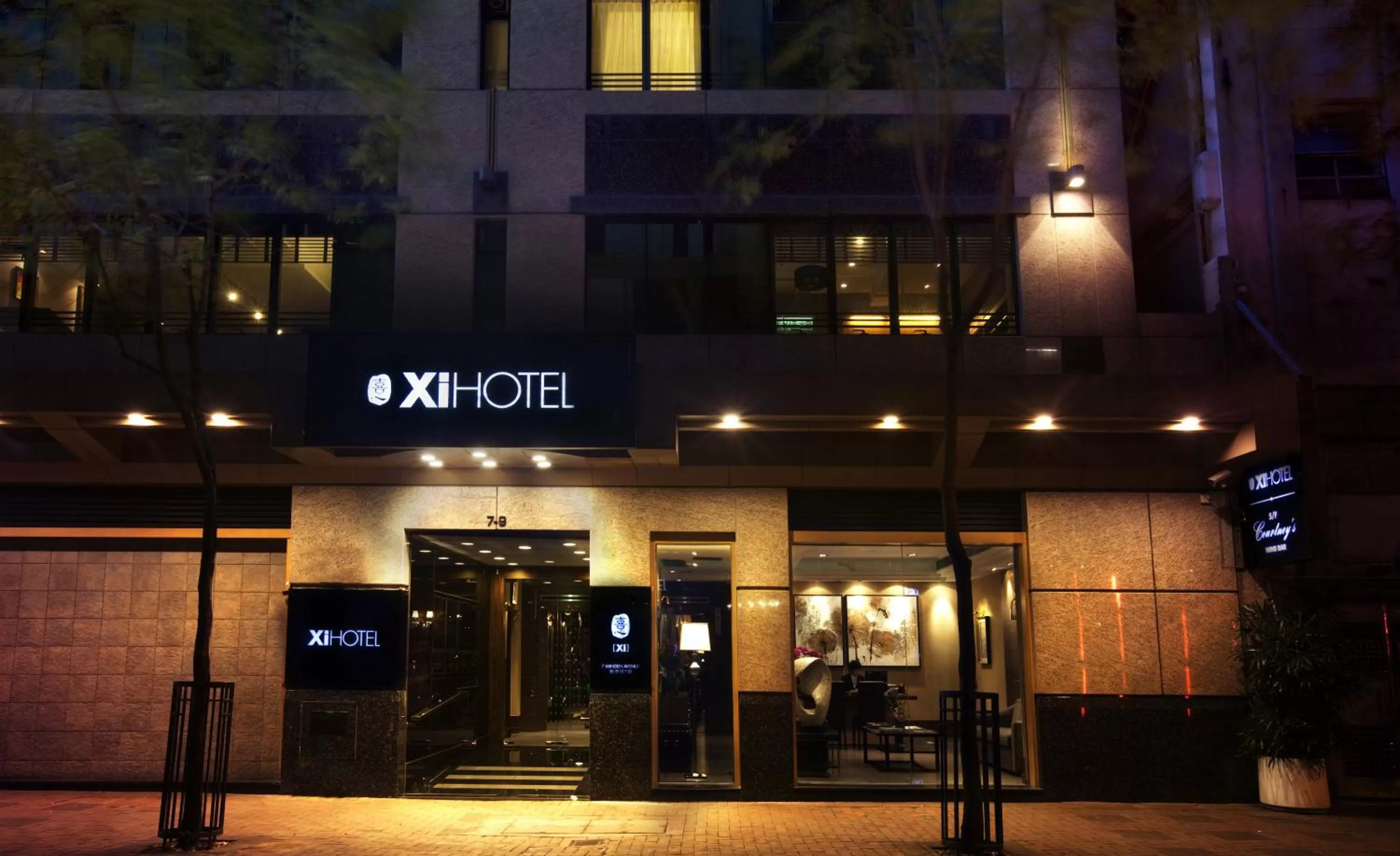 Facade/entrance in Xi Hotel