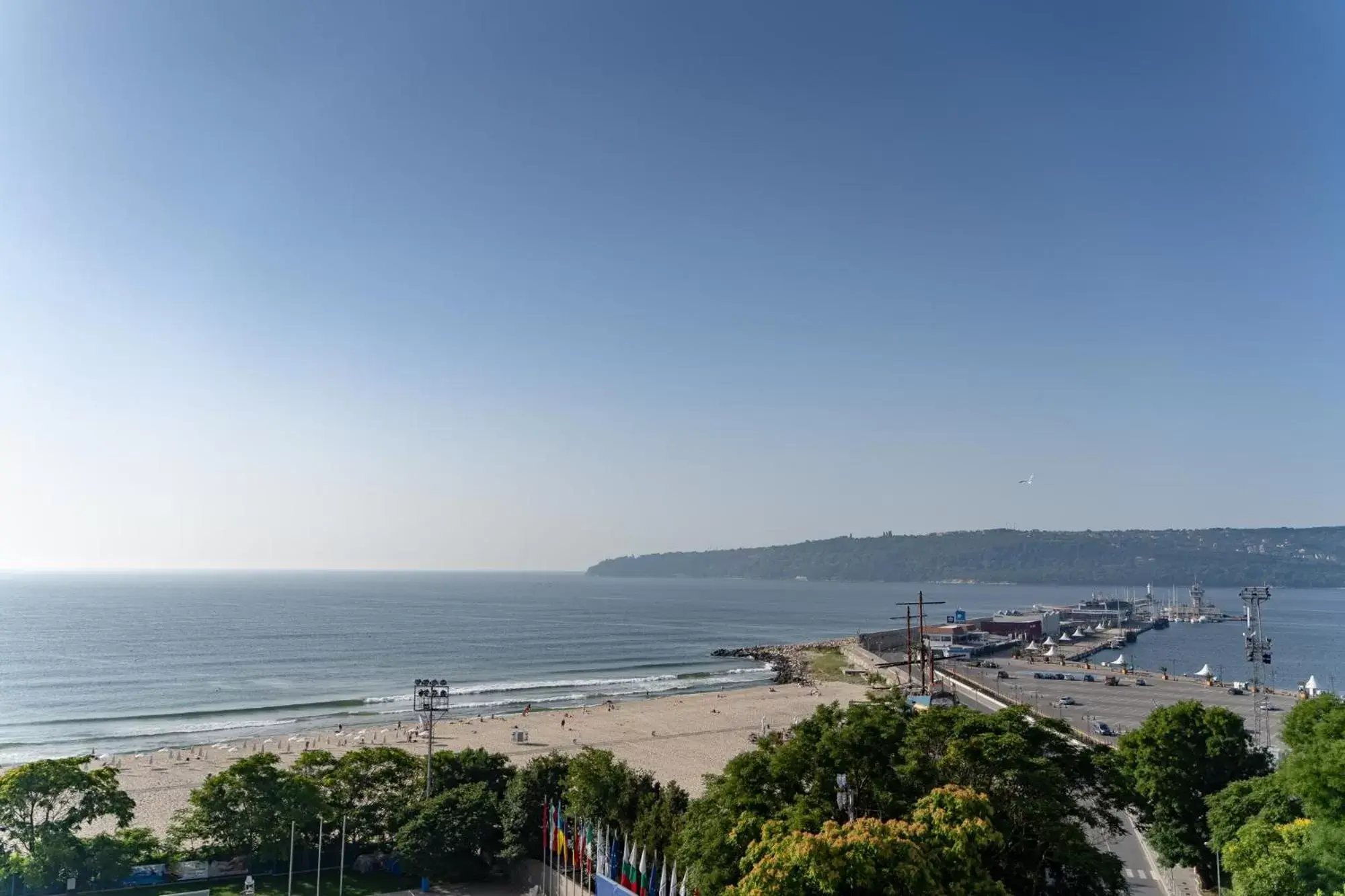 Beach, Sea View in Panorama Hotel - Free EV Charging Station