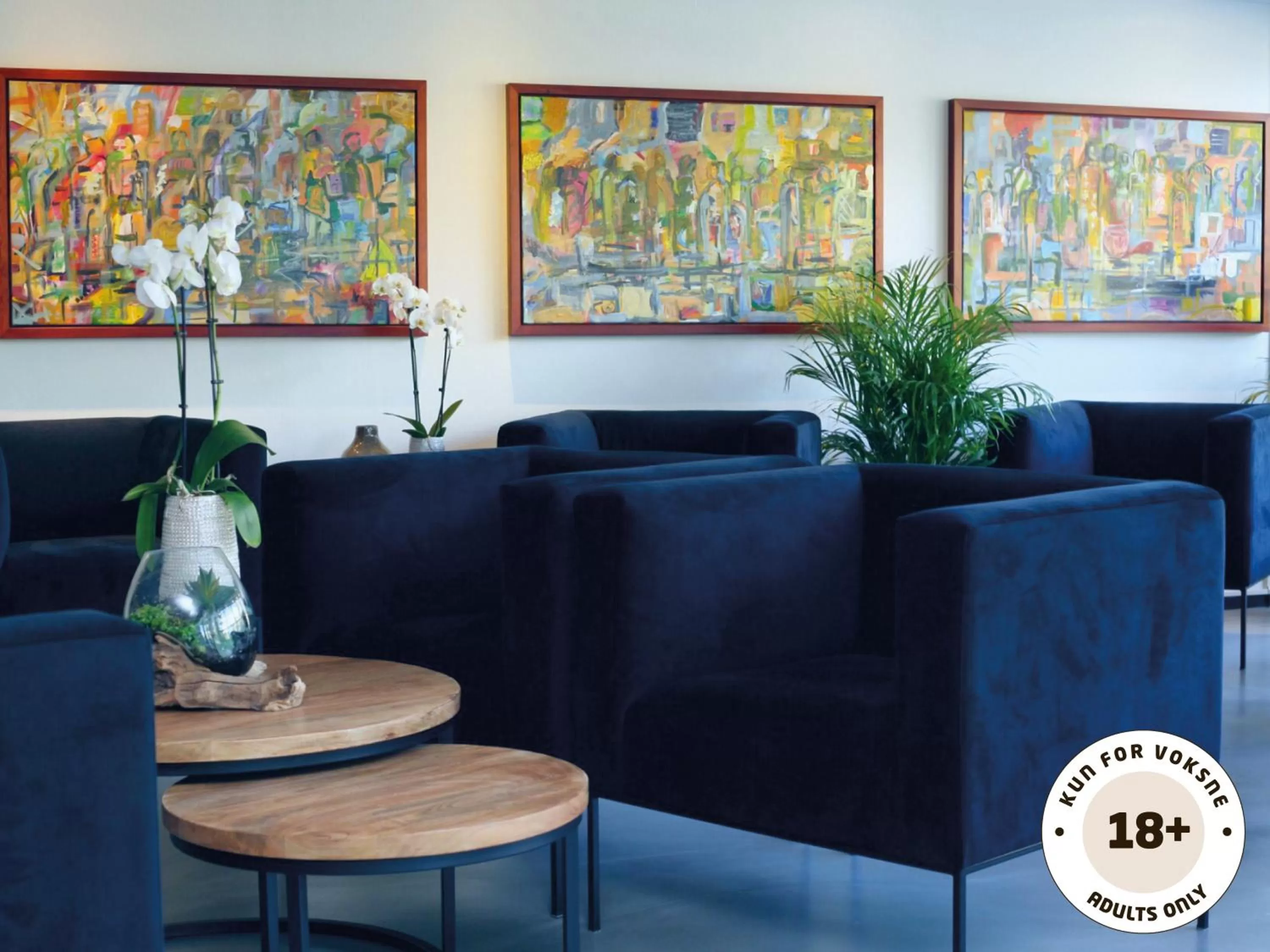 Lobby or reception in Ærø Hotel - Adults only