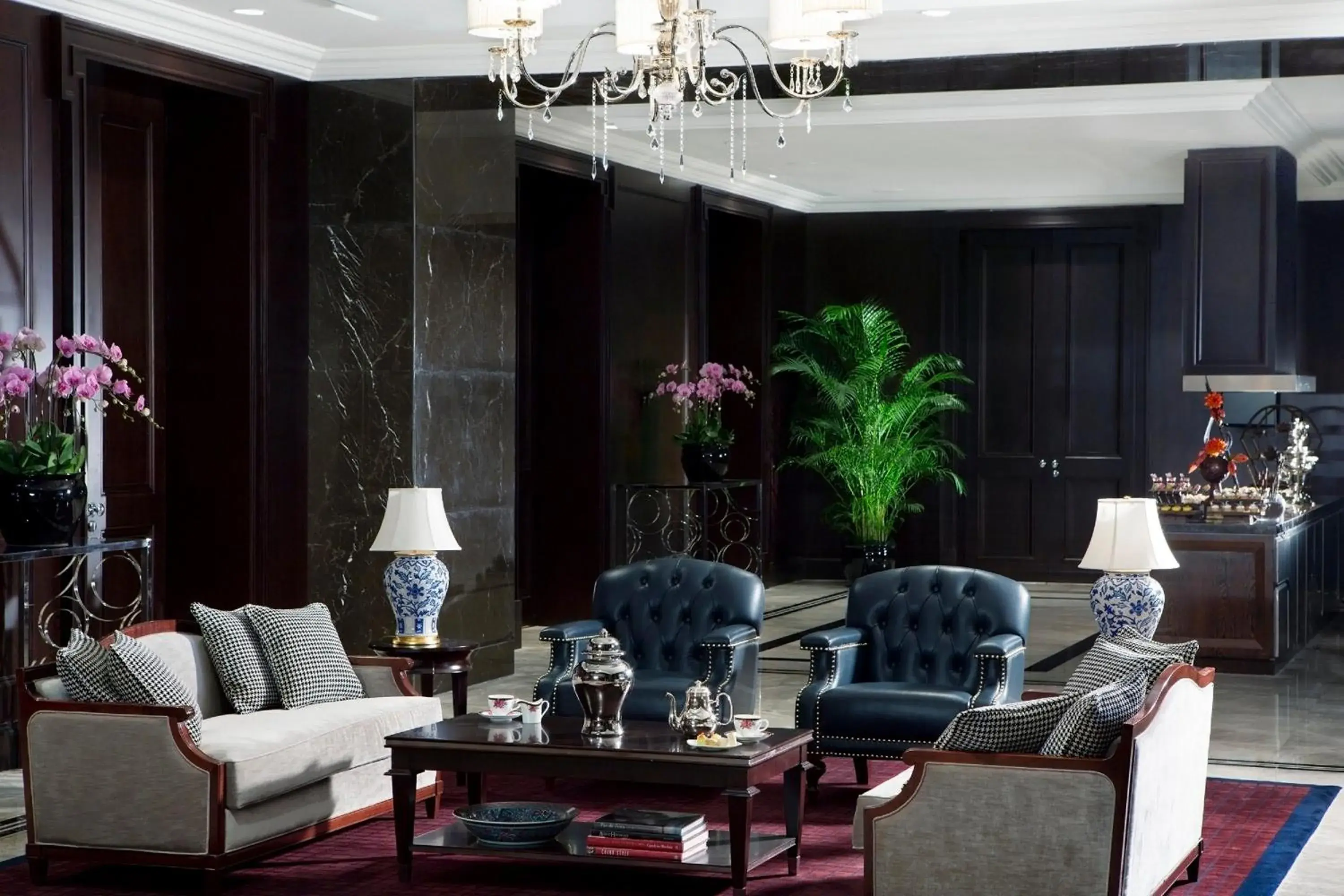 Lobby or reception, Seating Area in The Langham, Shenzhen