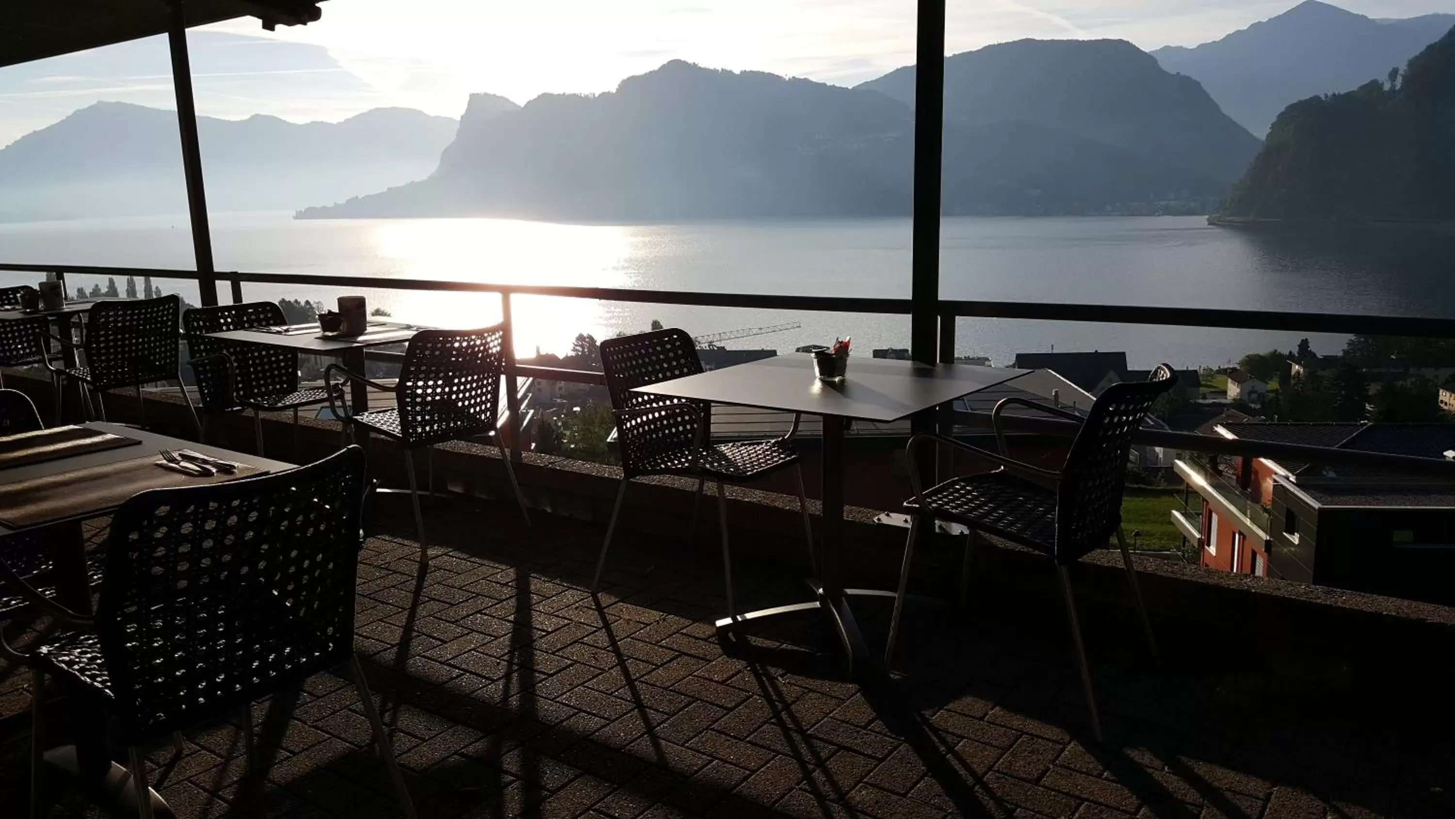 Balcony/Terrace in Hotel Roggerli