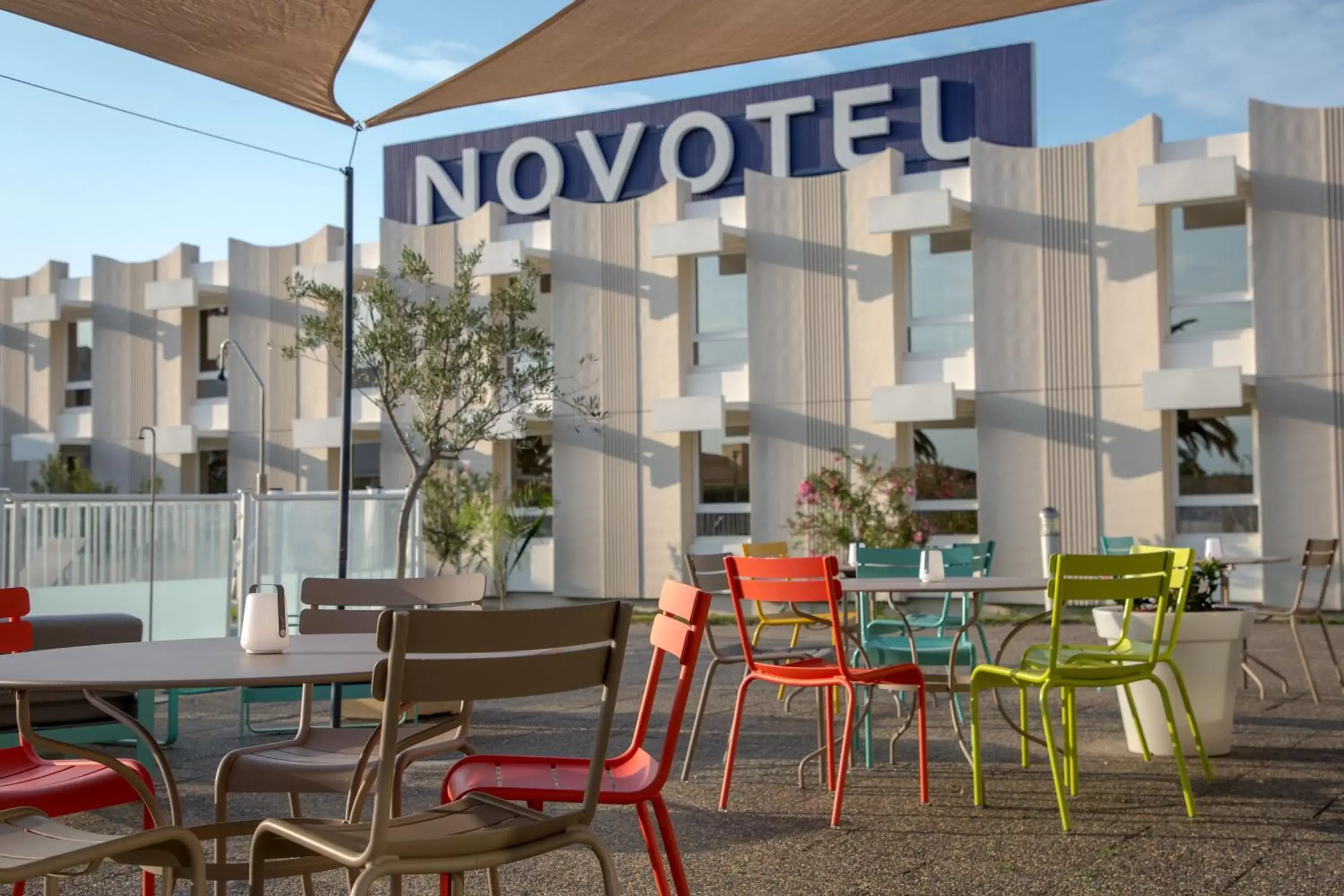 Property logo or sign in Novotel Perpignan Nord Rivesaltes