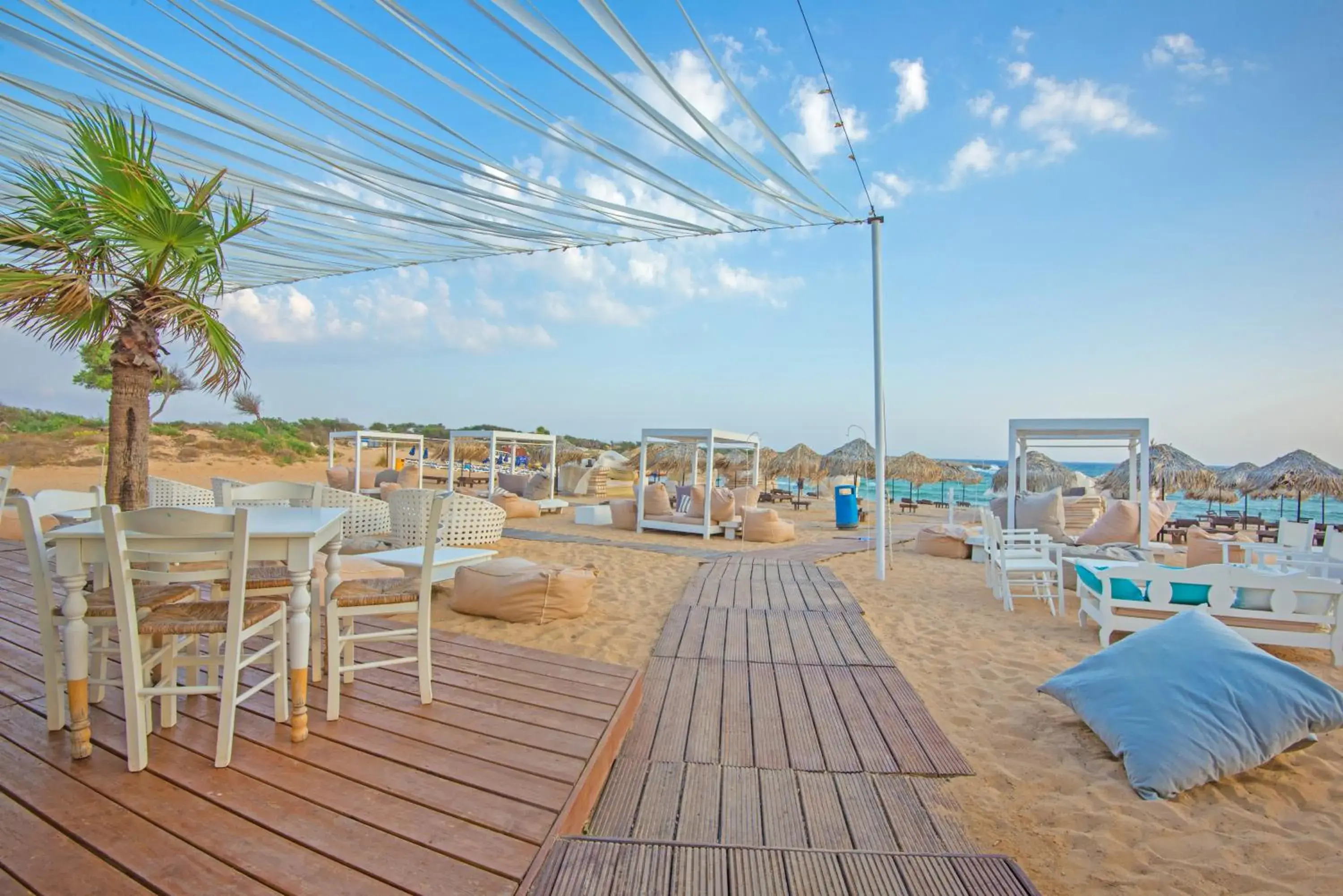 Patio in The Dome Beach Hotel & Resort