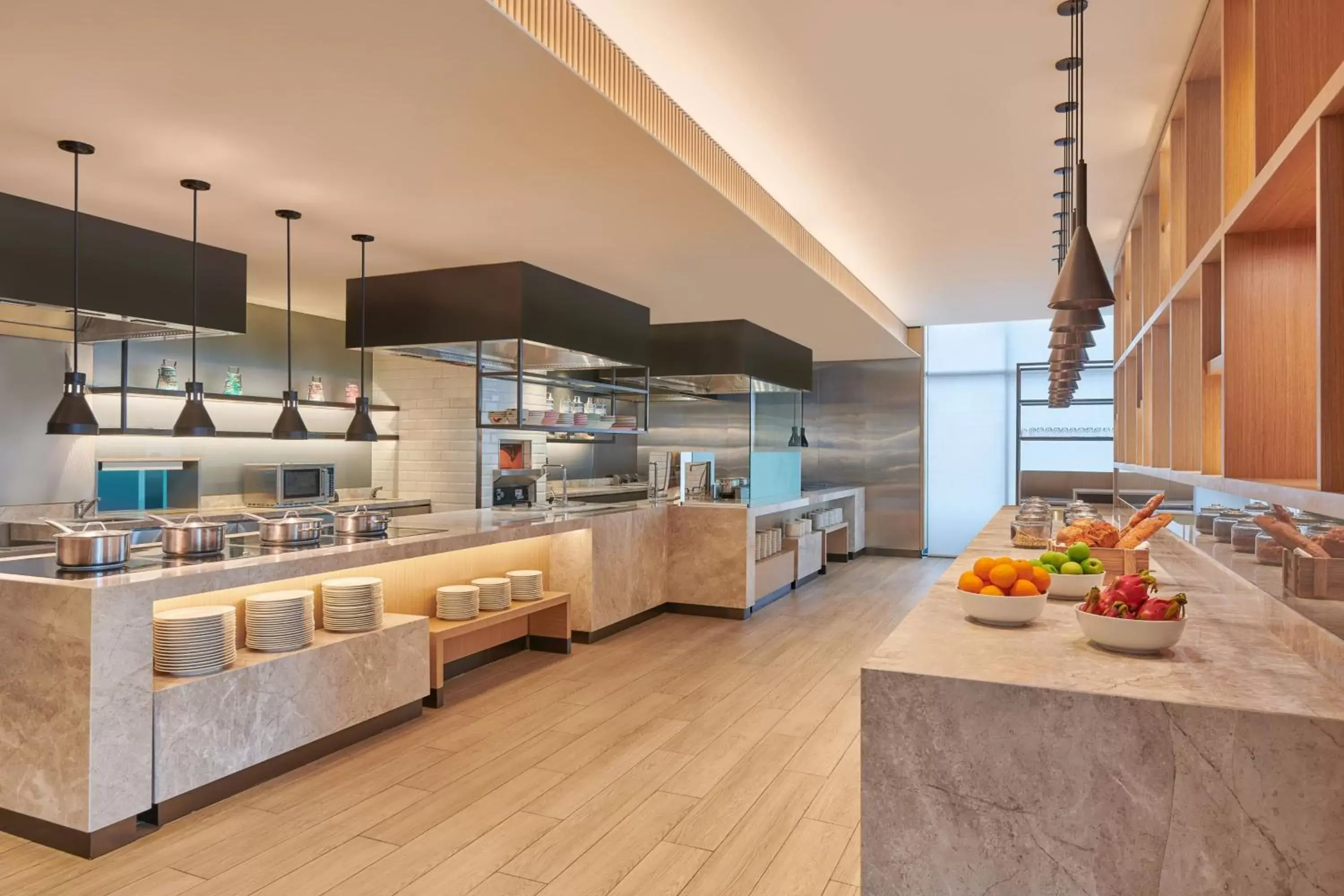 Kitchen or kitchenette, Food in Courtyard by Marriott Penang