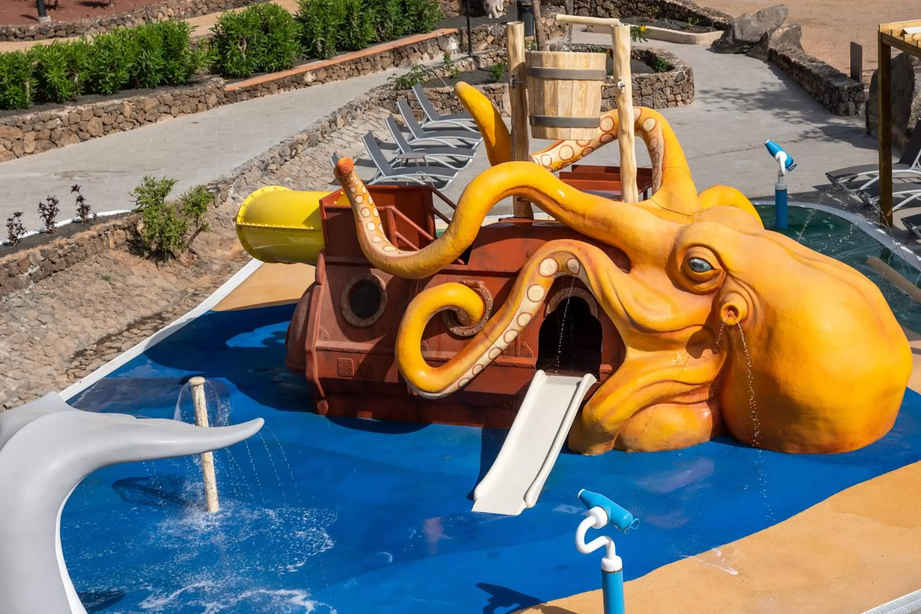 Children play ground, Water Park in Barceló Lanzarote Active Resort