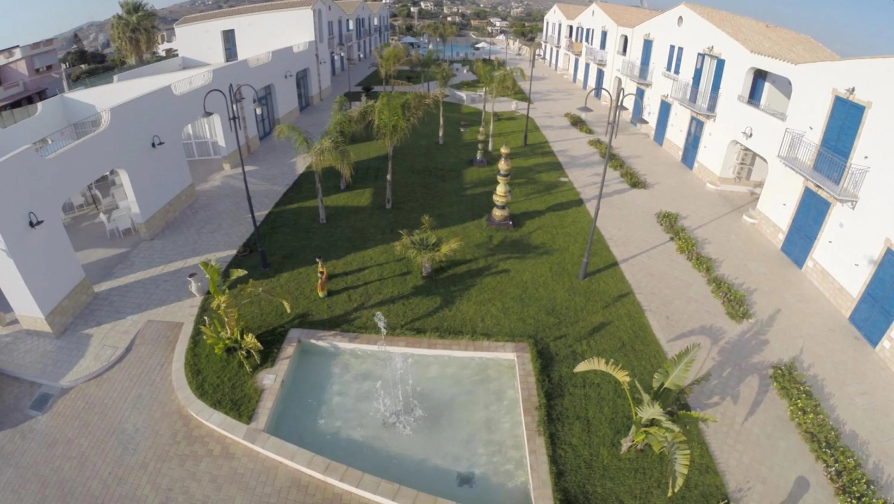Bird's eye view in Scala Dei Turchi Resort