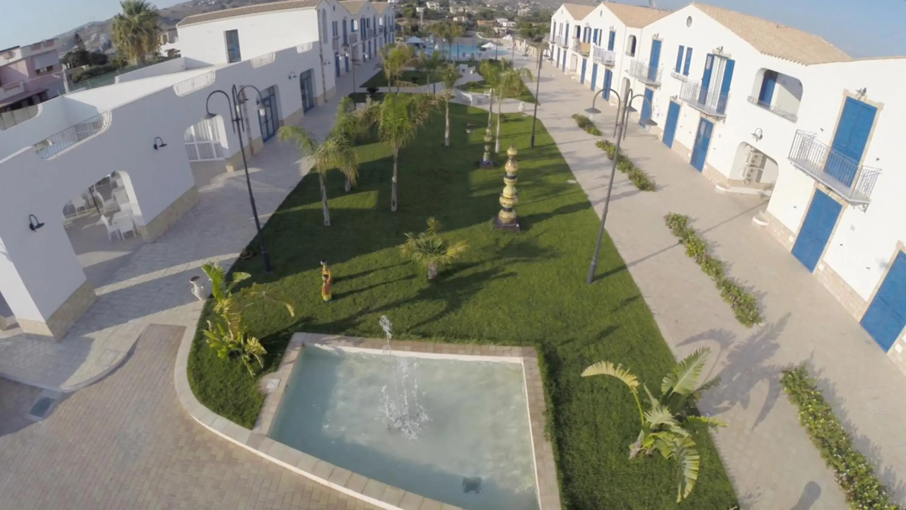 Bird's eye view in Scala Dei Turchi Resort Bird's eye view in Scala Dei Turchi Resort