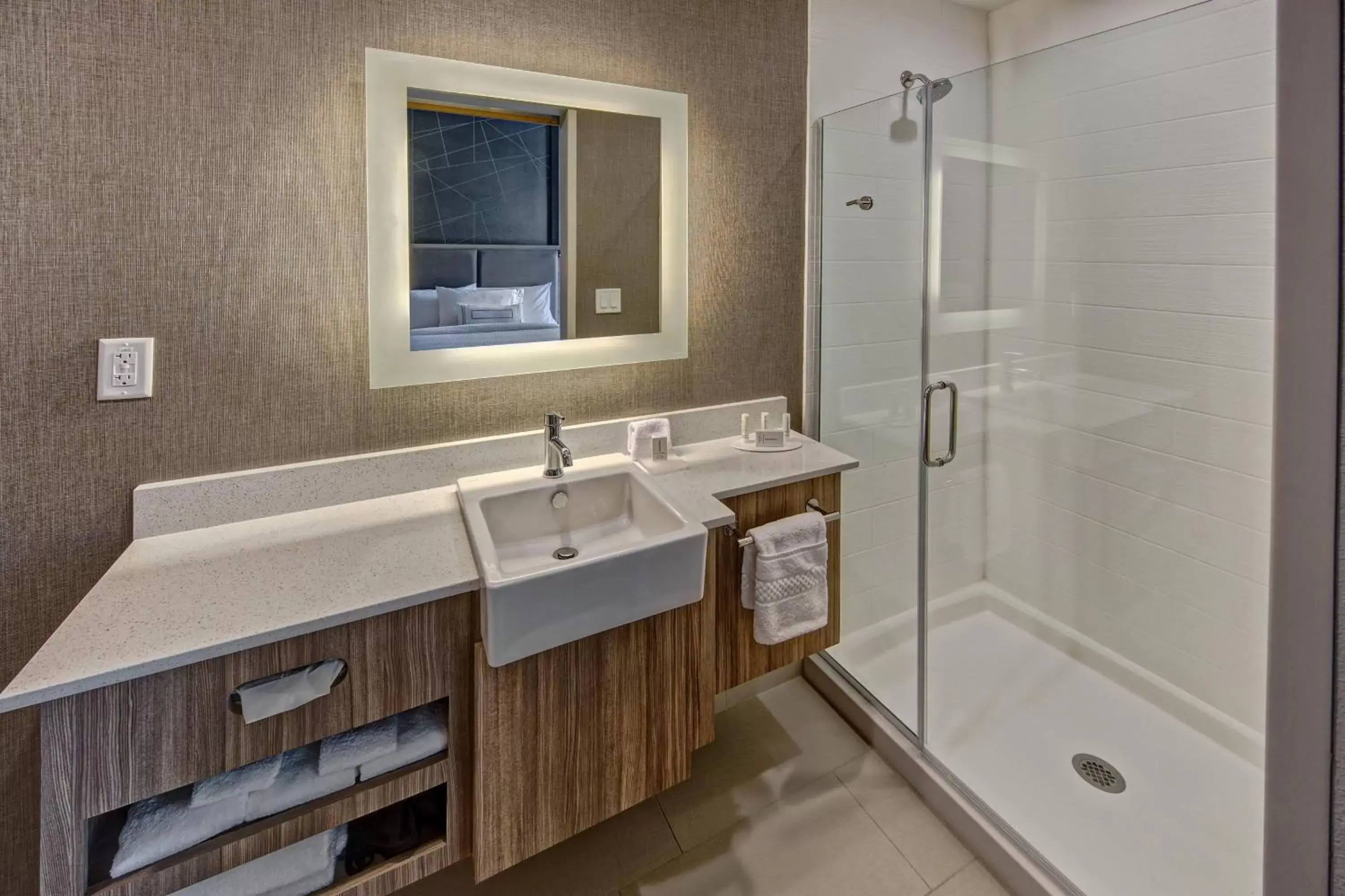 Bathroom in SpringHill Suites by Marriott Amarillo