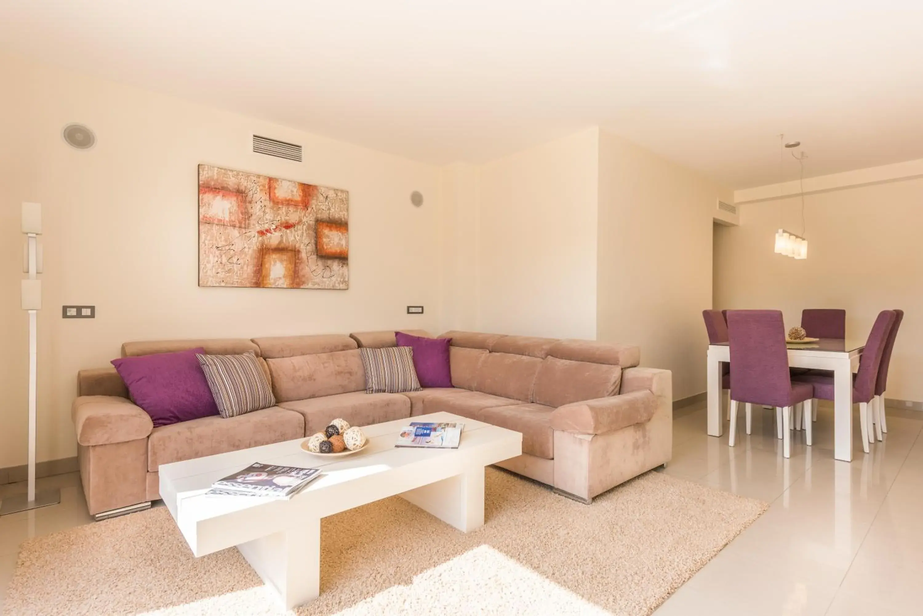 Living room in Cortijo Del Mar Resort