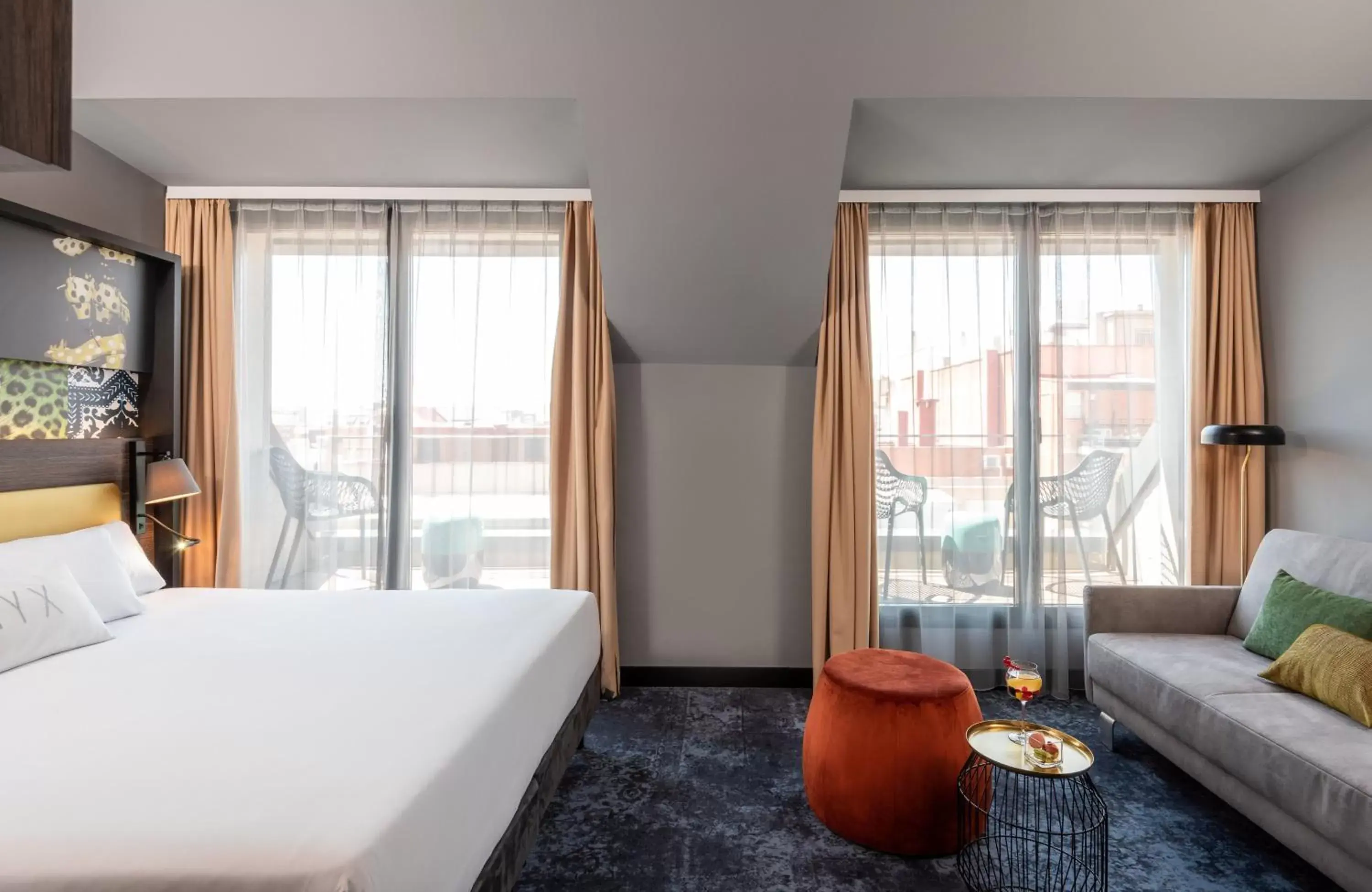 Photo of the whole room, Bed in NYX Hotel Madrid by Leonardo Hotels