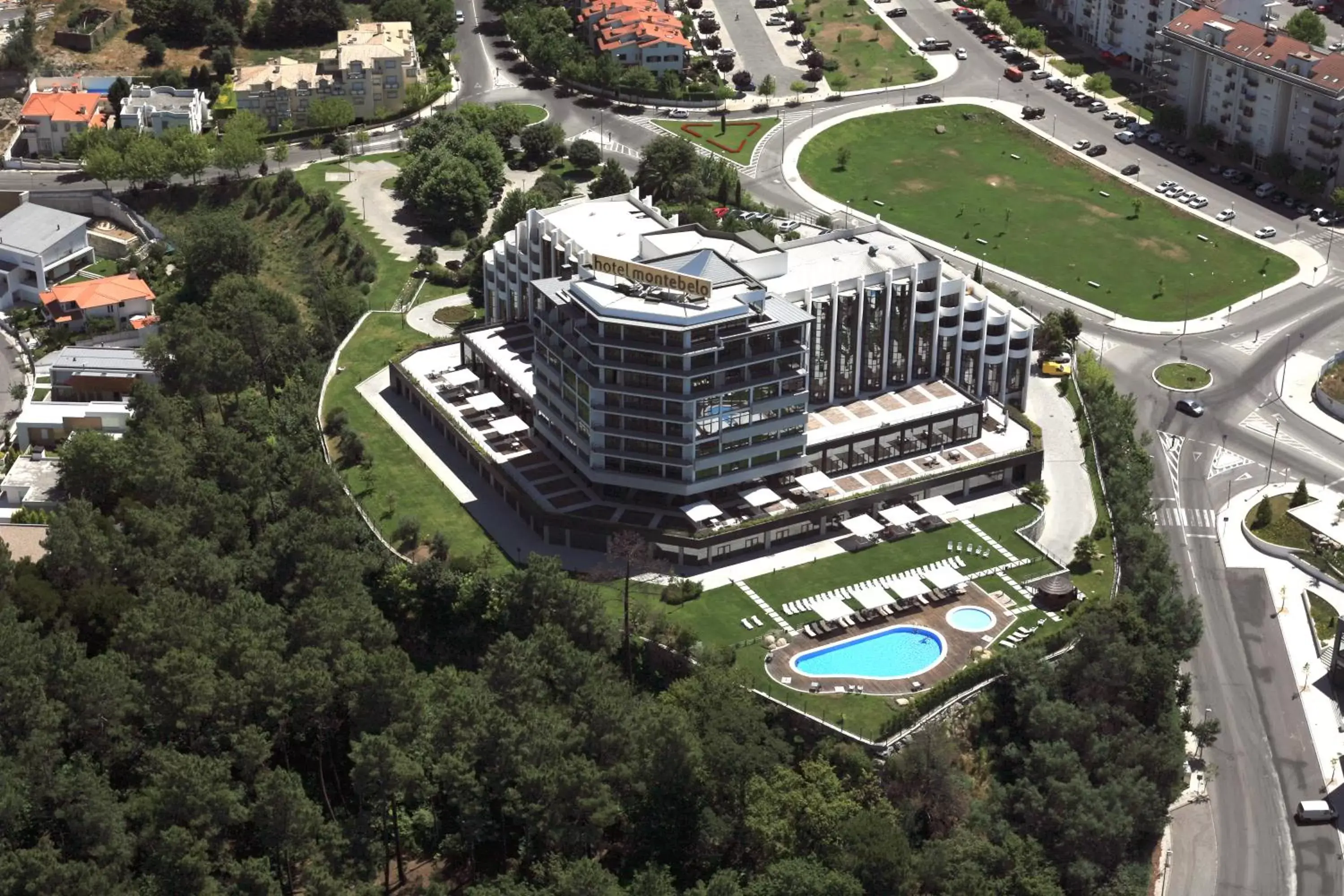 Bird's eye view, Bird's-eye View in Montebelo Viseu Congress Hotel