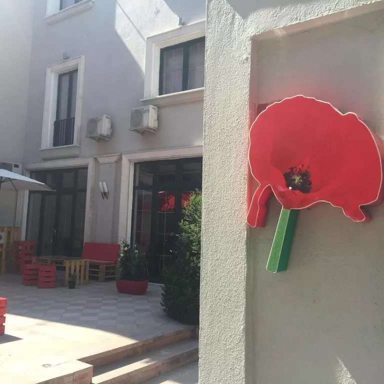 Facade/entrance in Hotel Rimini Tirana