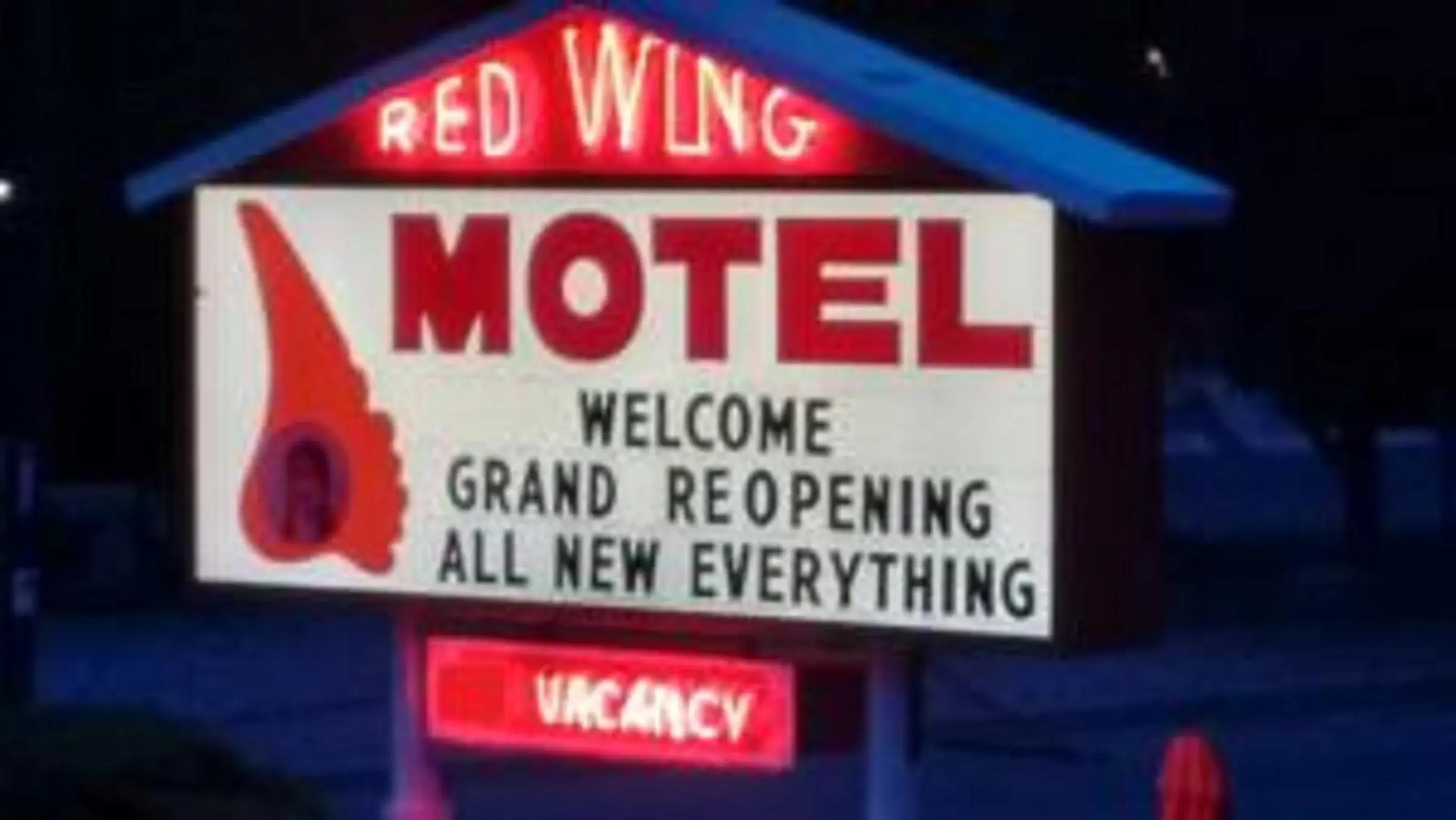 Property logo or sign, Logo/Certificate/Sign/Award in Red Wing Motel