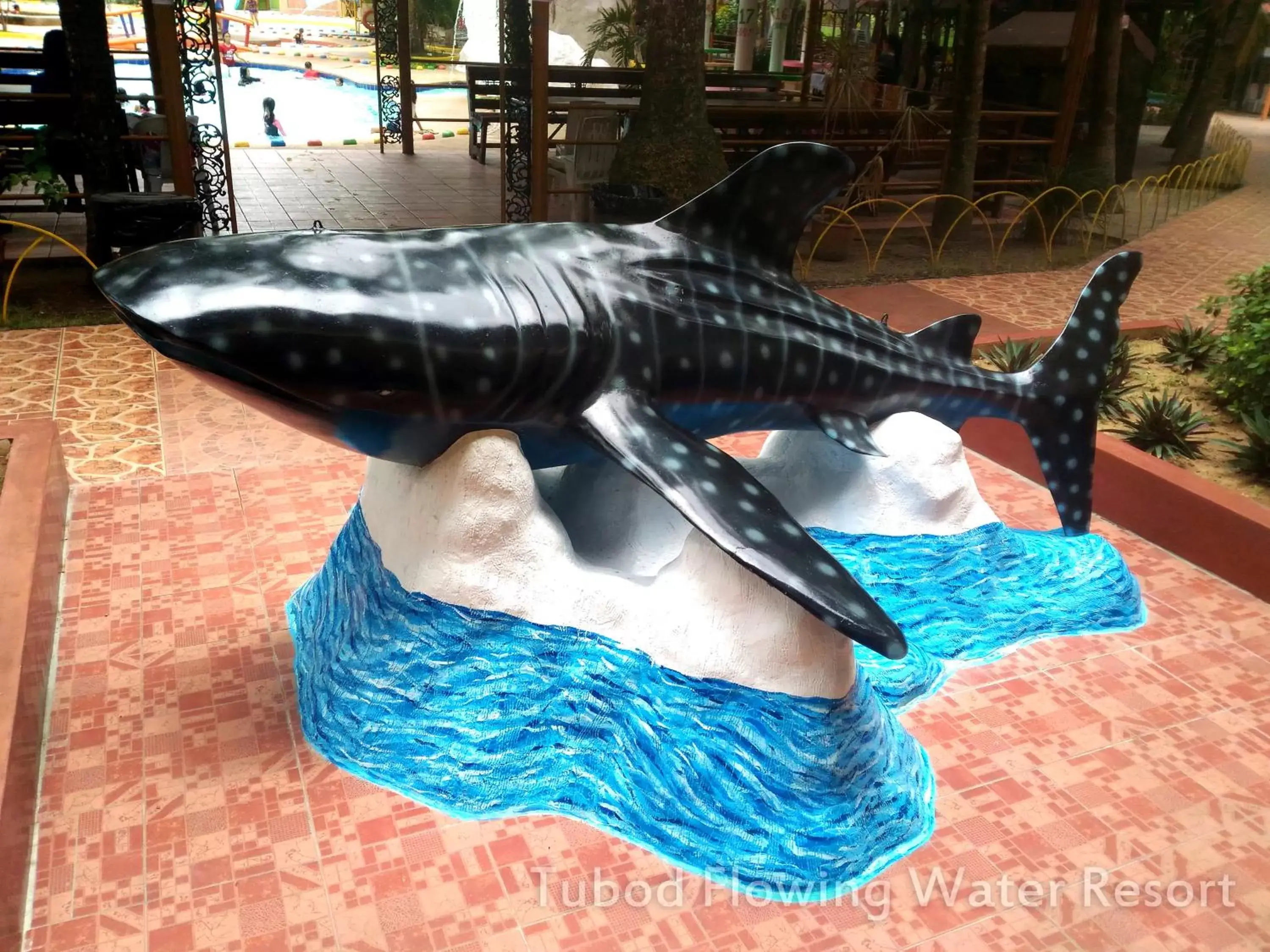 Decorative detail, Other Animals in Tubod Flowing Water Resort