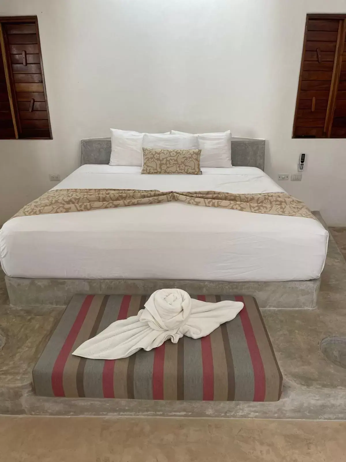 Bed in Mi Kasa Tu Kasa Bacalar by Nah Hotels