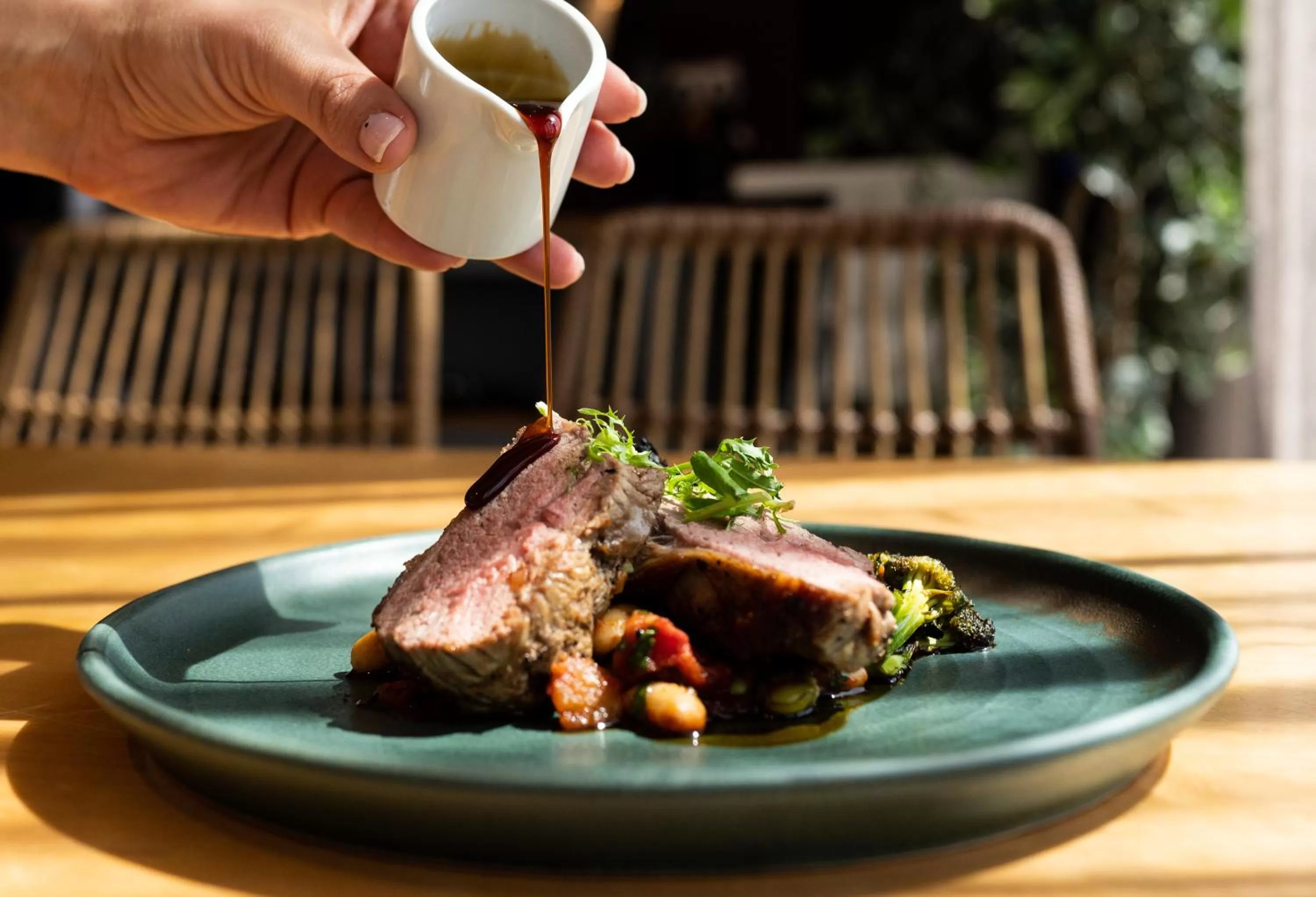 Food close-up in Future Inn Cardiff Bay