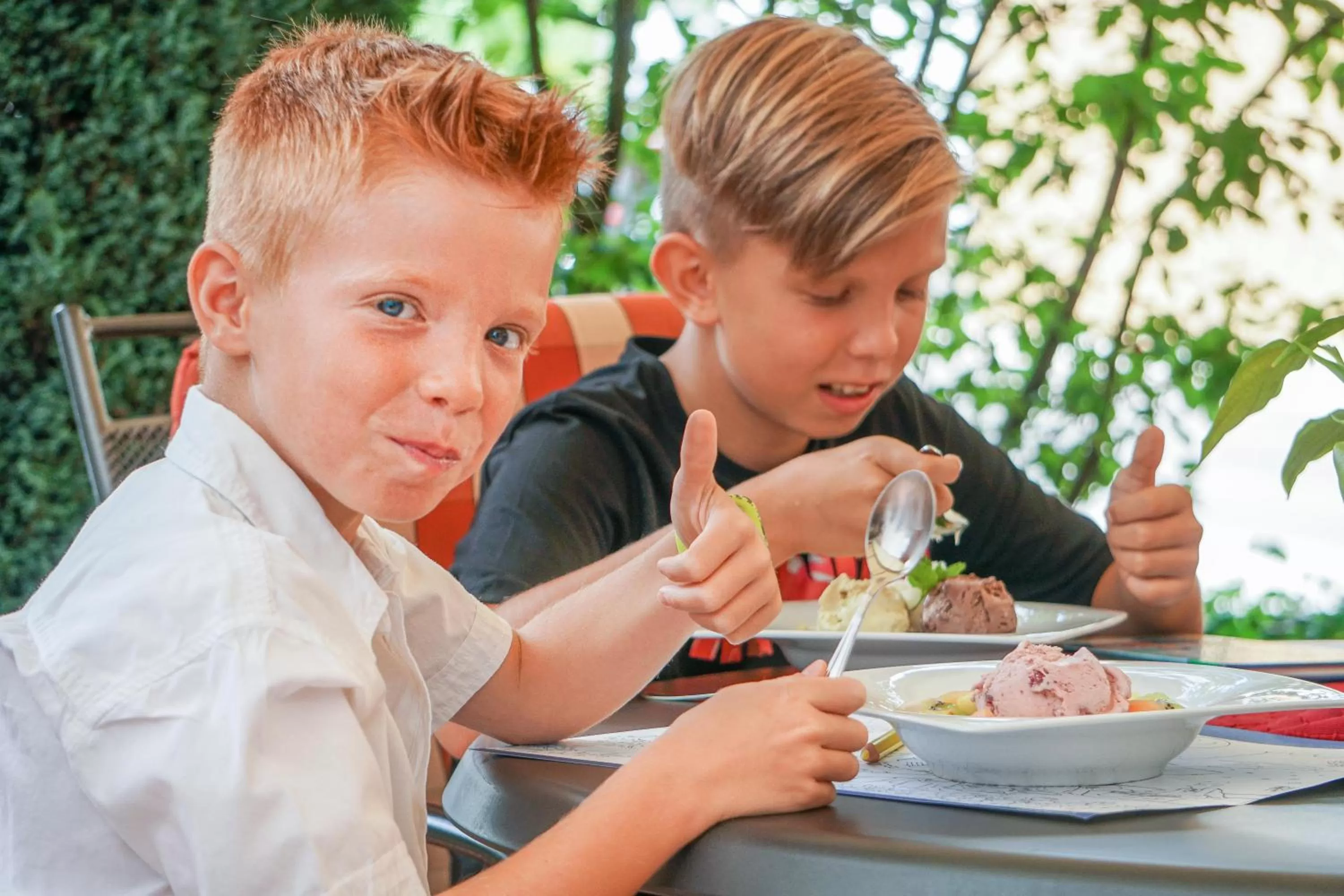 Restaurant/places to eat in Hirsch Hotel