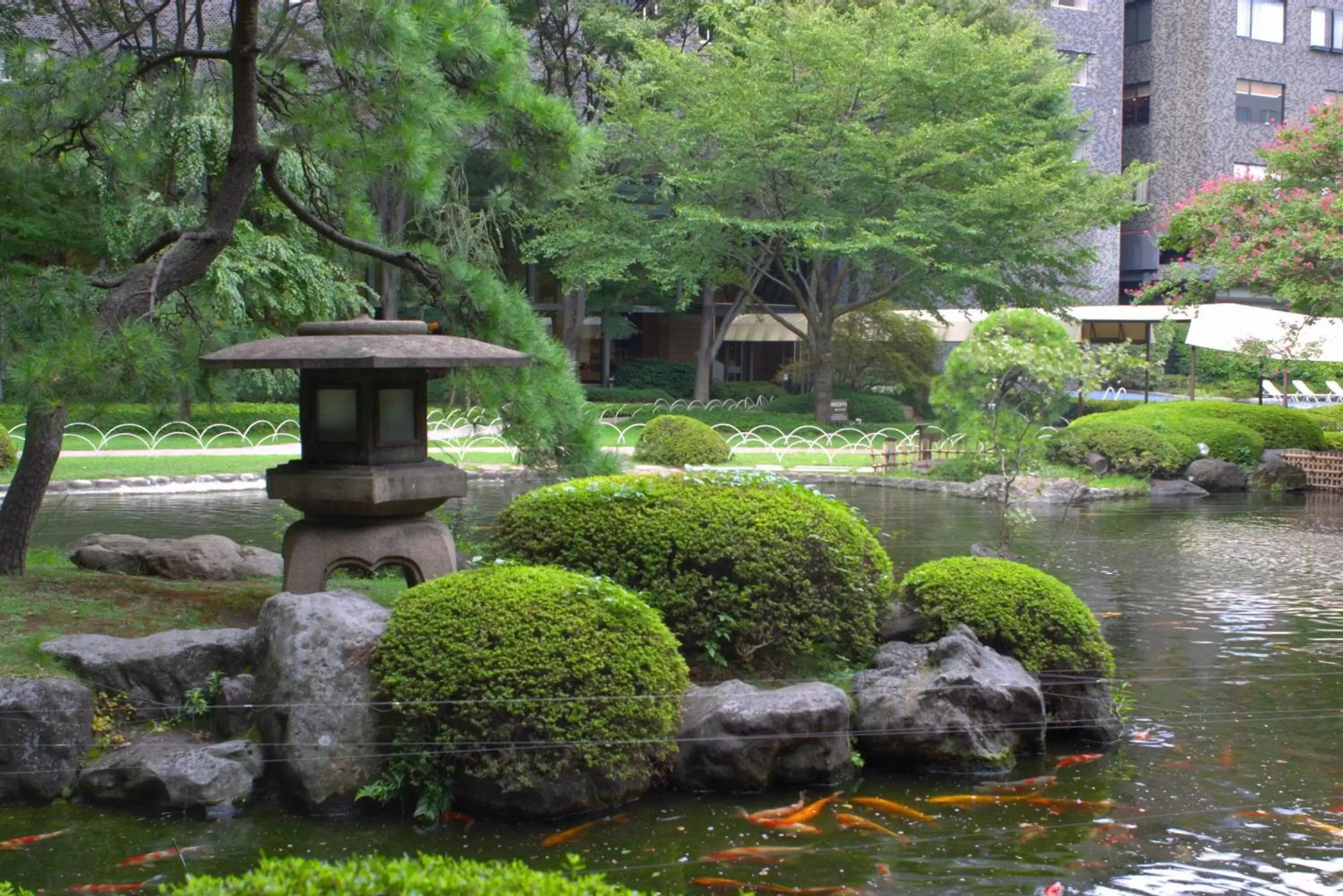 Garden in Grand Prince Hotel Takanawa