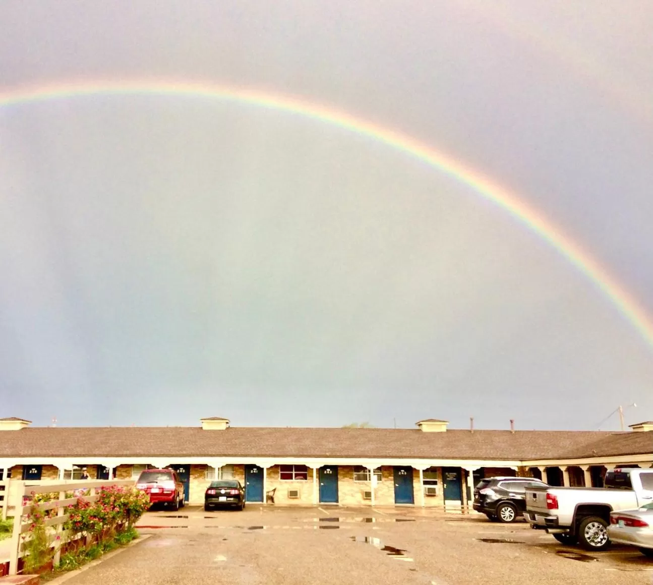 Property building in Best Inn Texas