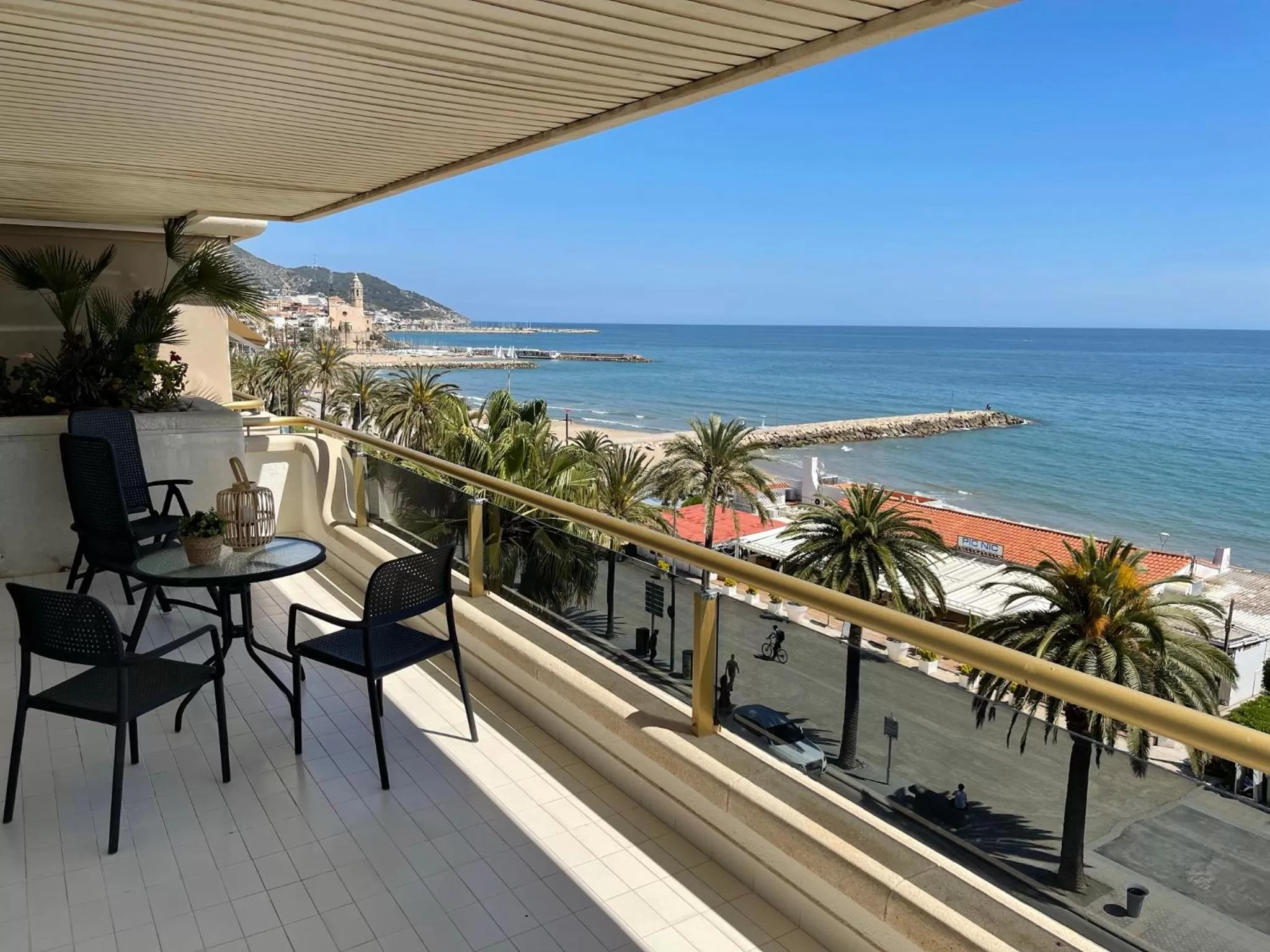 Sea view in Mediterraneo Sitges