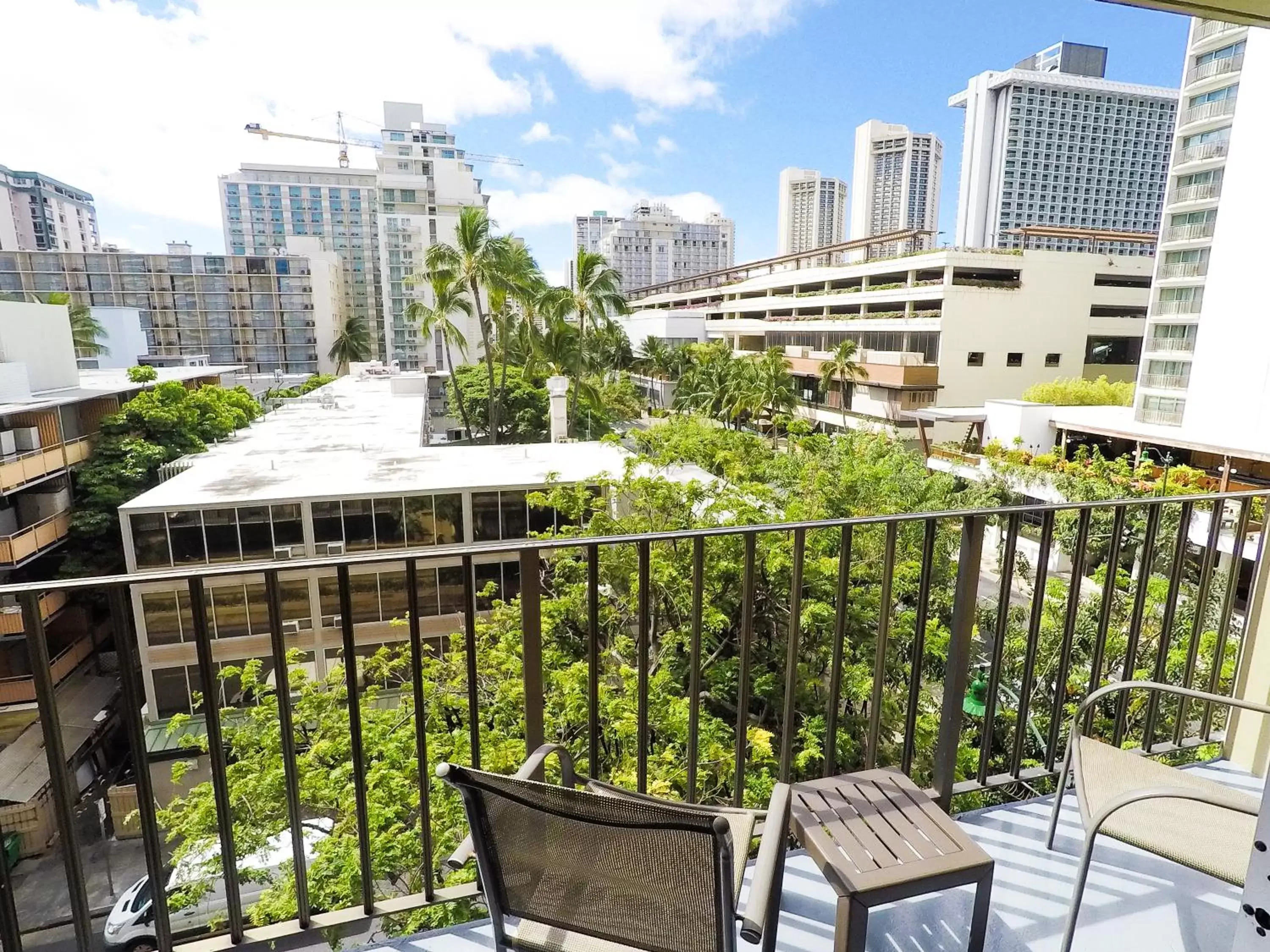 Balcony/Terrace in Ohia Waikiki Studio Suites