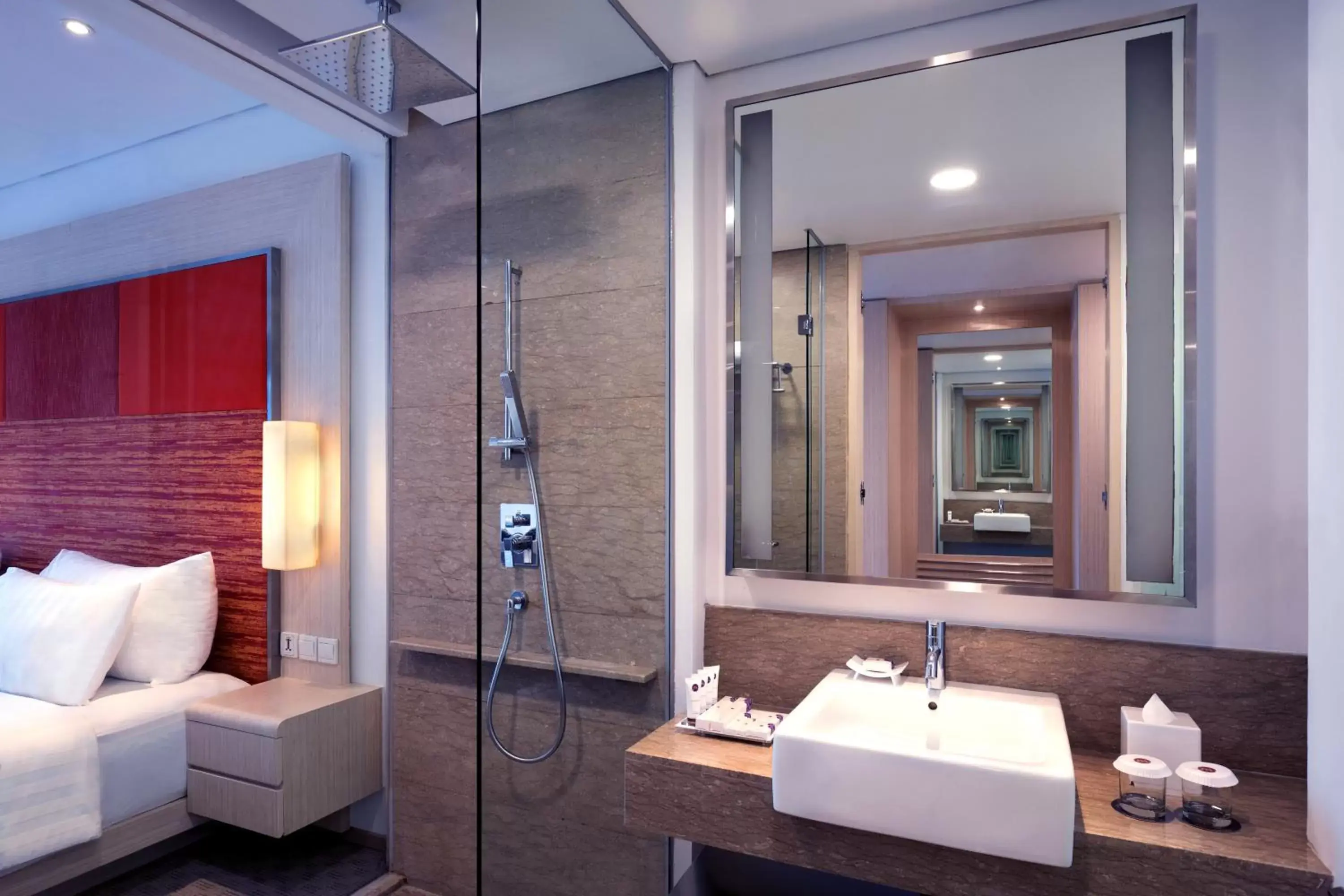 Bathroom in Grand Mercure Jakarta Harmoni