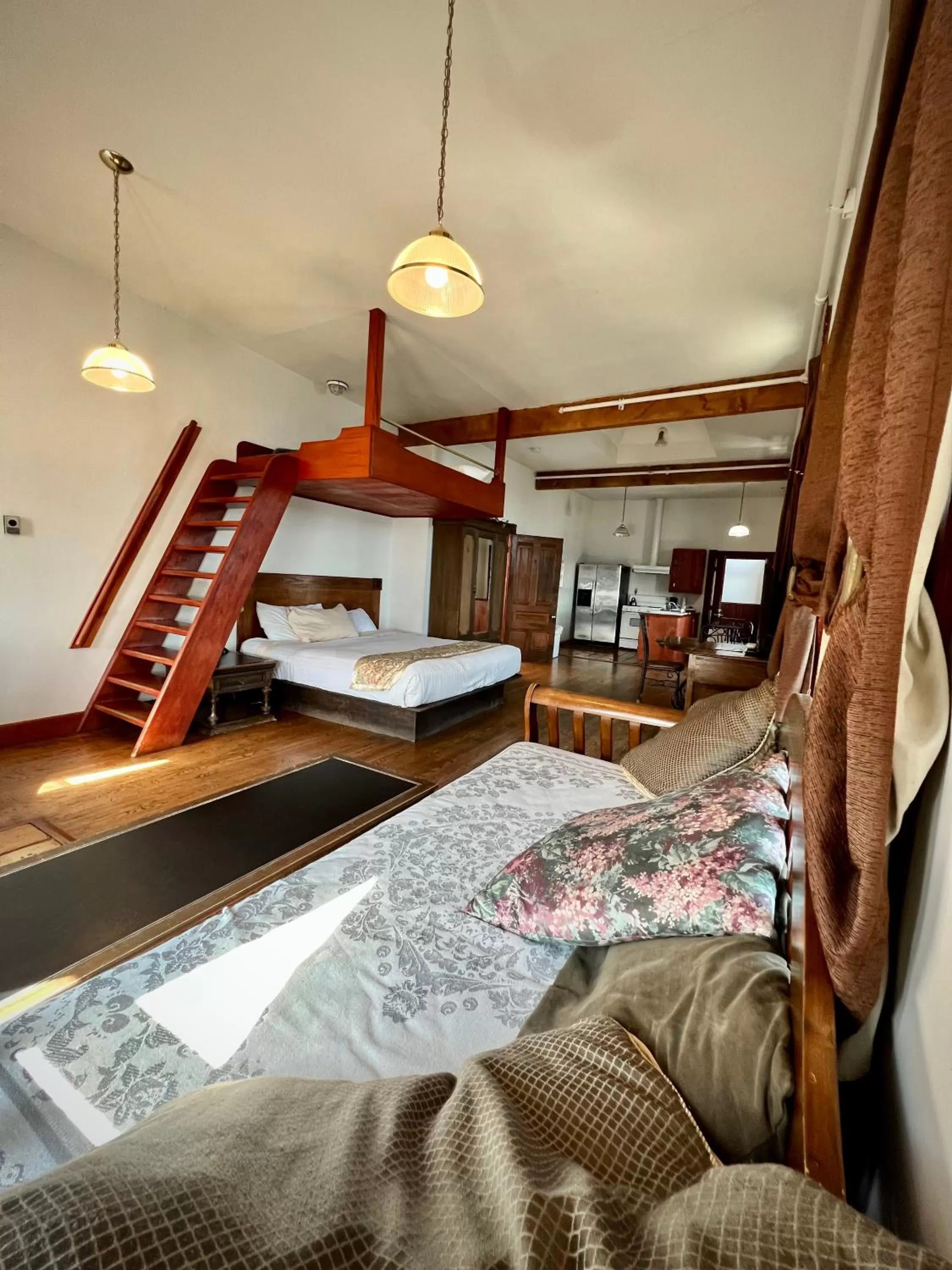 Bed in The Monarch Hotel