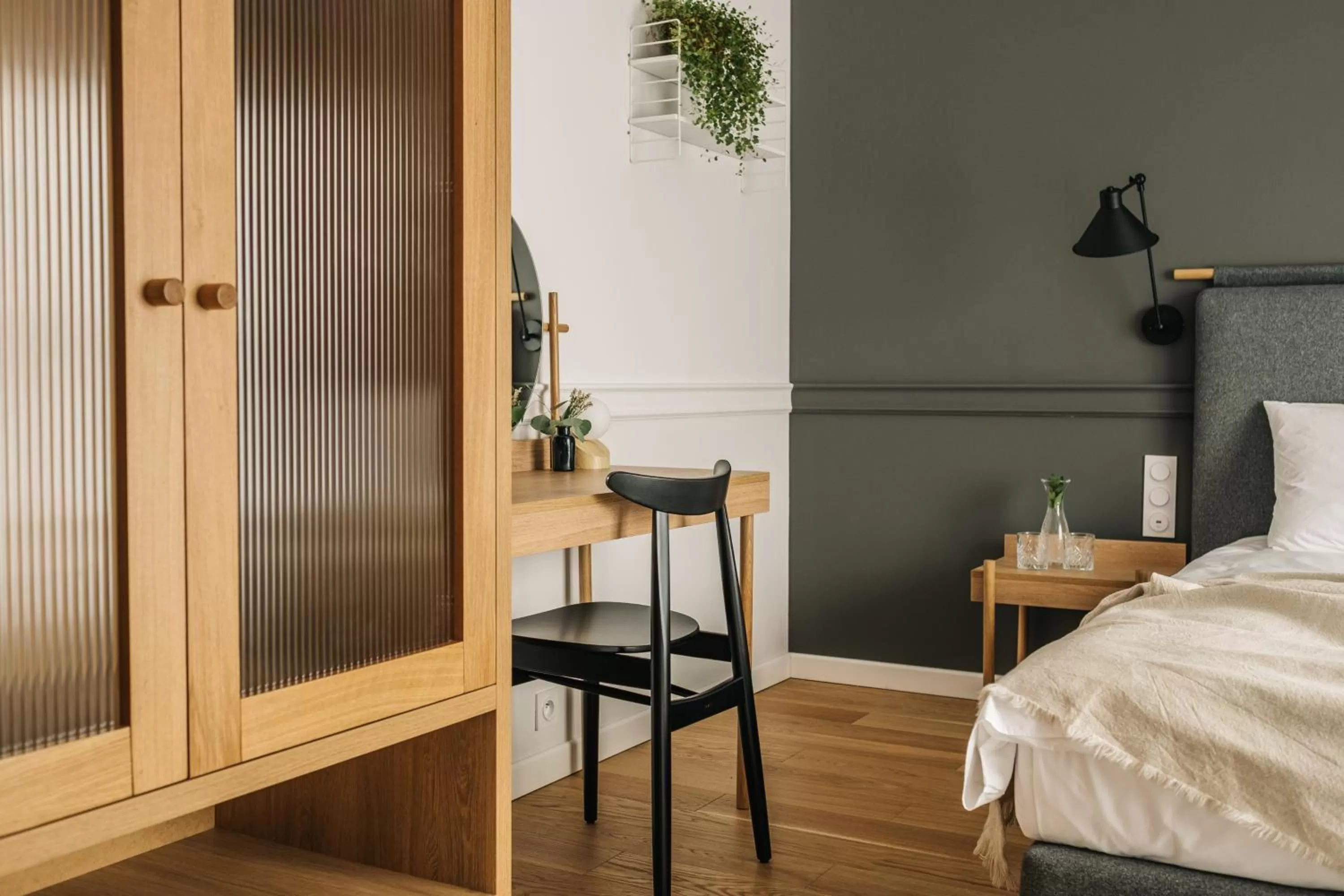 Seating area, Bed in Apartamenty Las