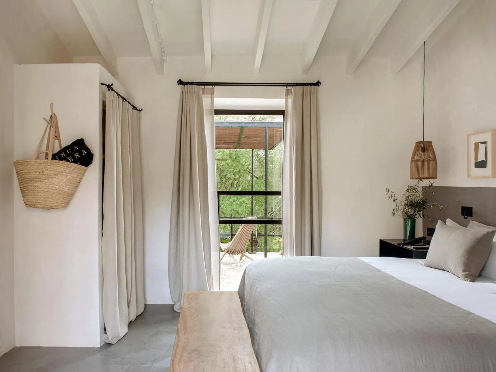 Bed in Finca Serena Mallorca, Small Luxury Hotels