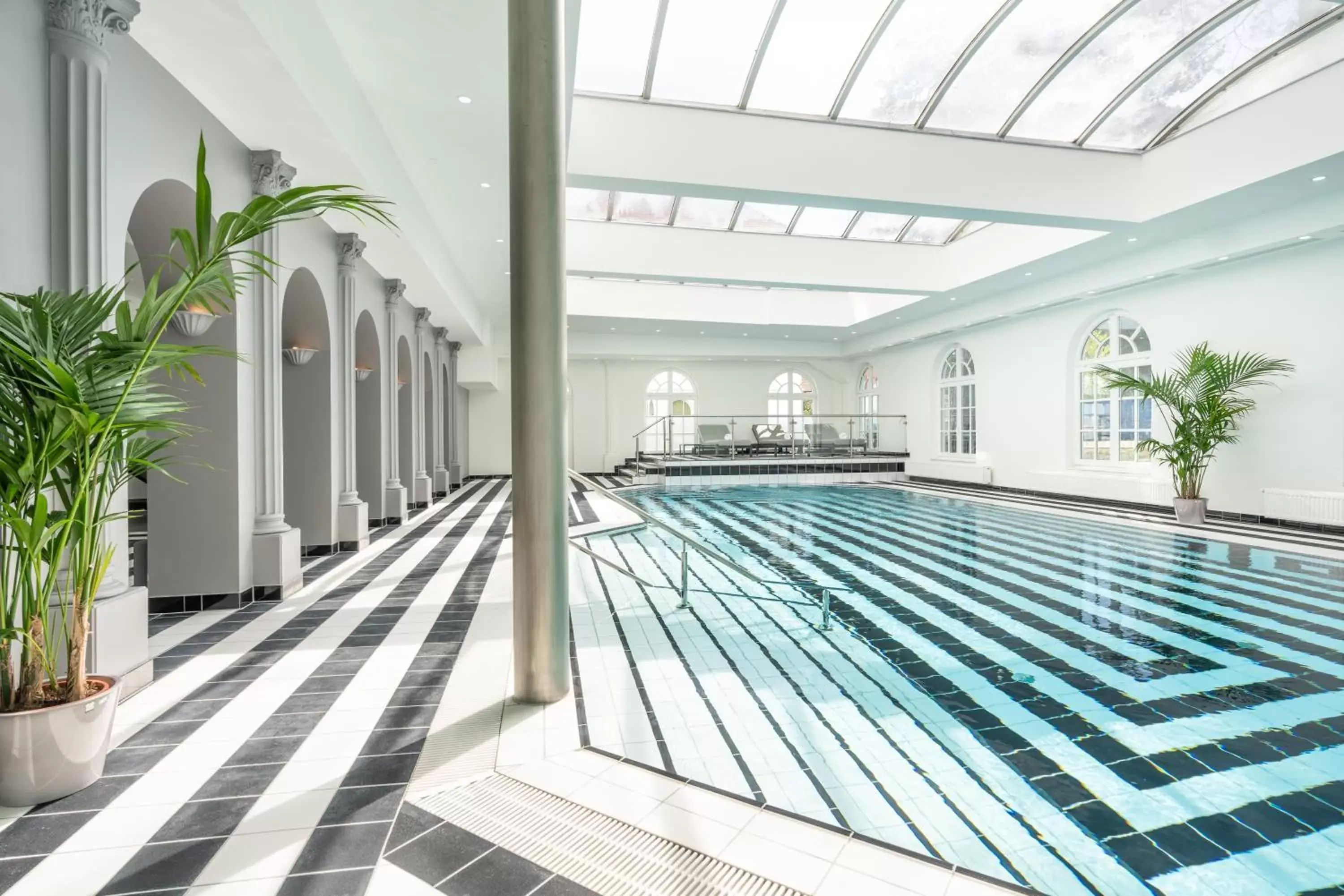 Spa and wellness centre/facilities, Swimming Pool in Strandhotel Ahlbeck