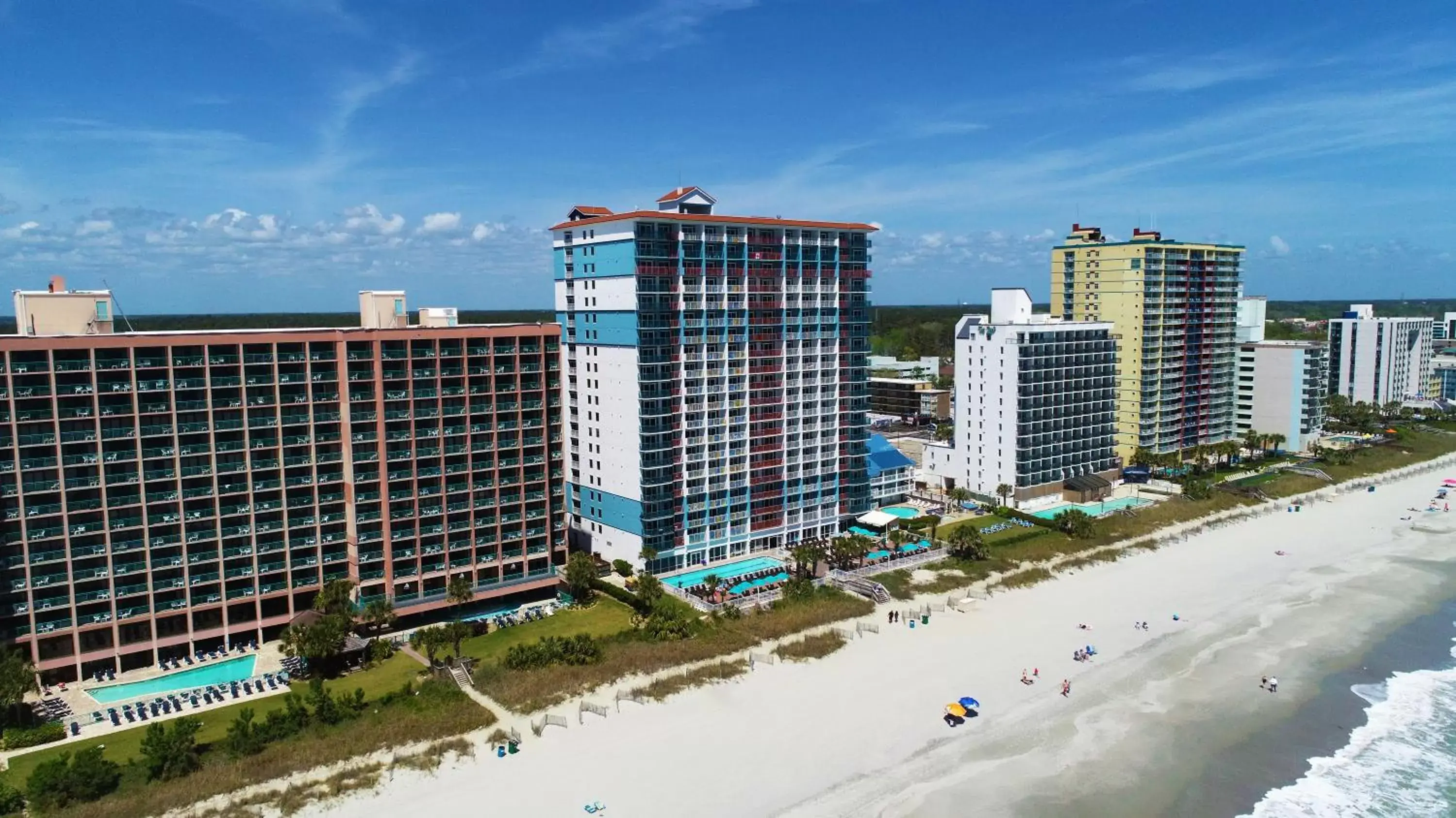 Bird's eye view in Paradise Resort